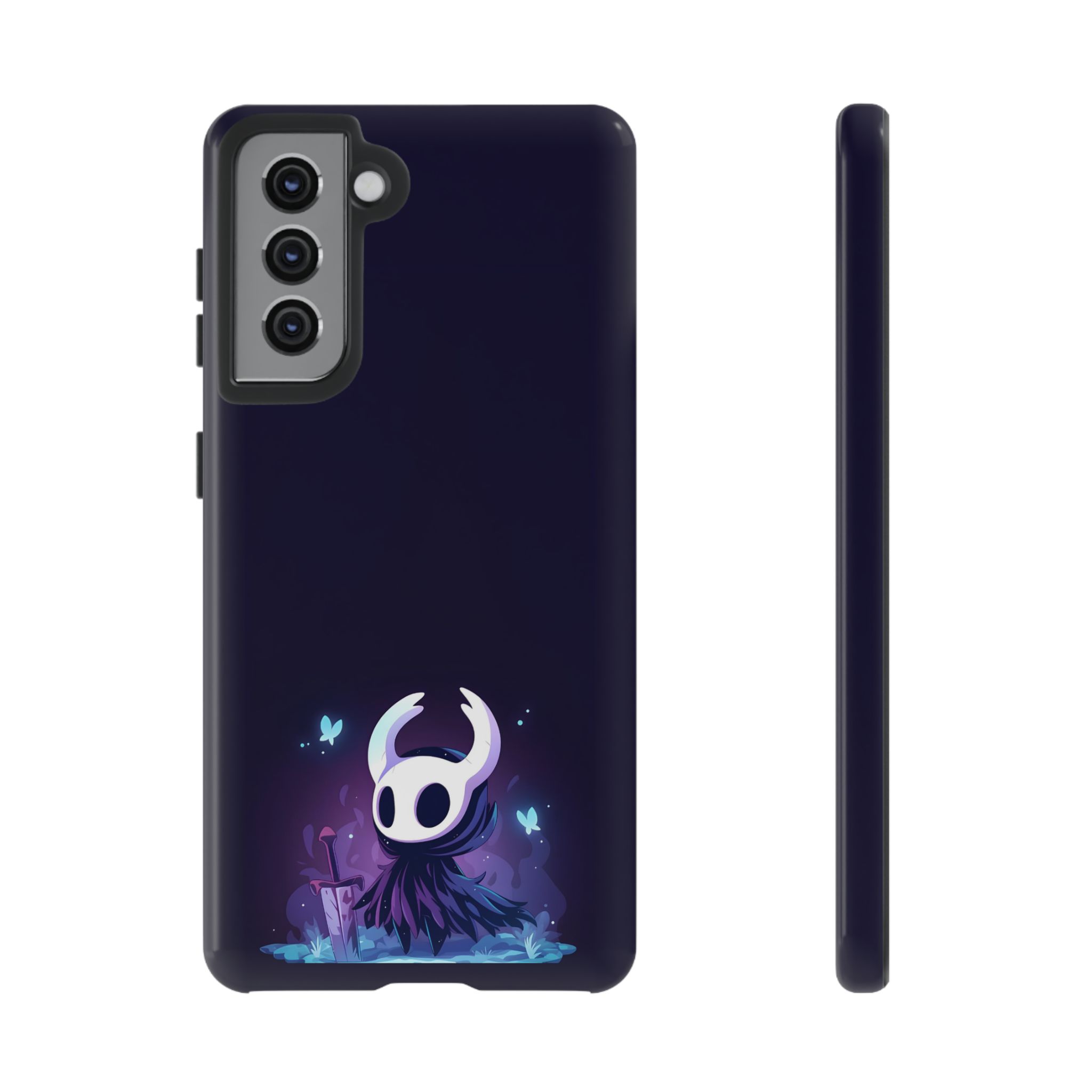 Hollow Knight Glowing Inspired Phone Cases - case side view detail