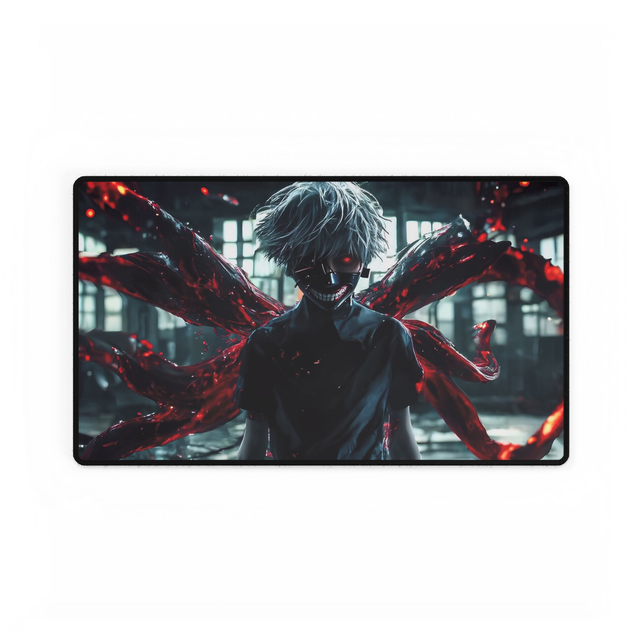 Tokyo Ghoul Kaneki Ken Inspired Anime Desk Mat | Gaming Mouse Pad | Anime Mousepad | Perfect Desk Accessory - durable phone case