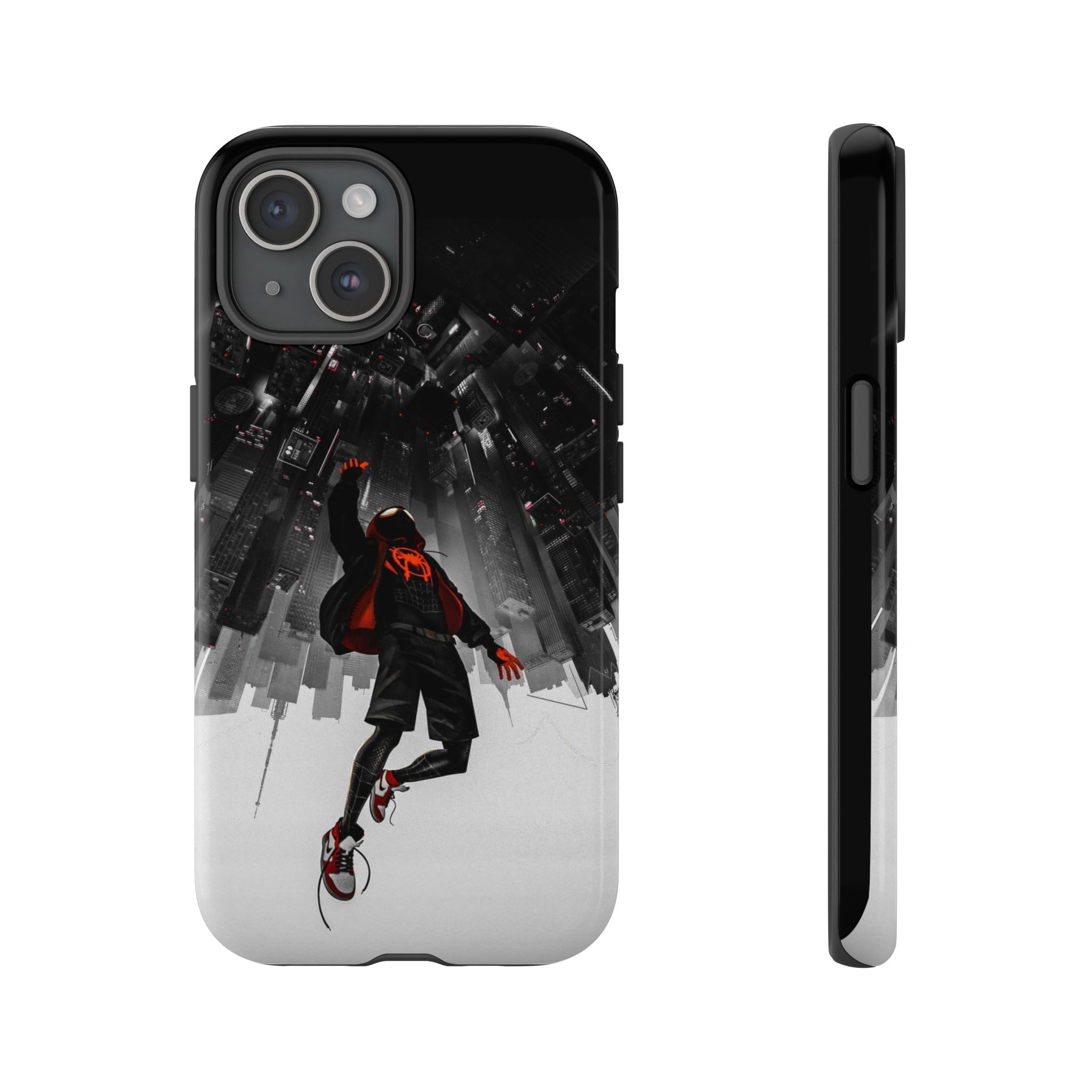 Mile Morale Spider Inspired Tough Cases - case with unique artwork