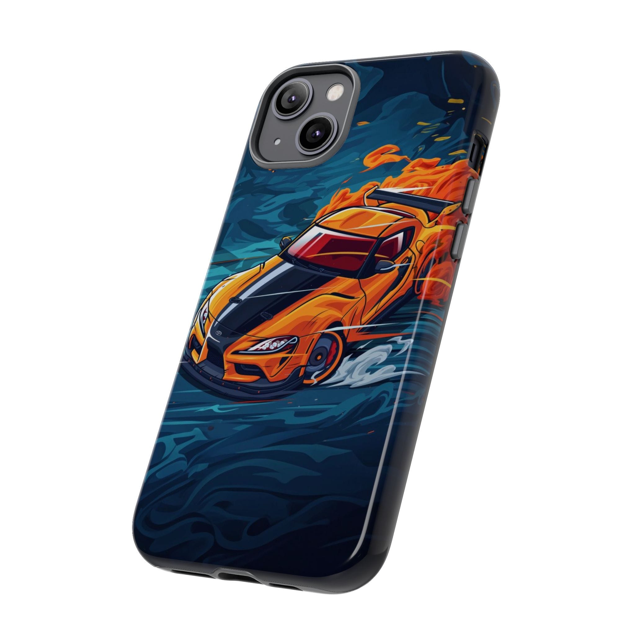 Car Lover Supra Inspired Tough Cases - printed case design