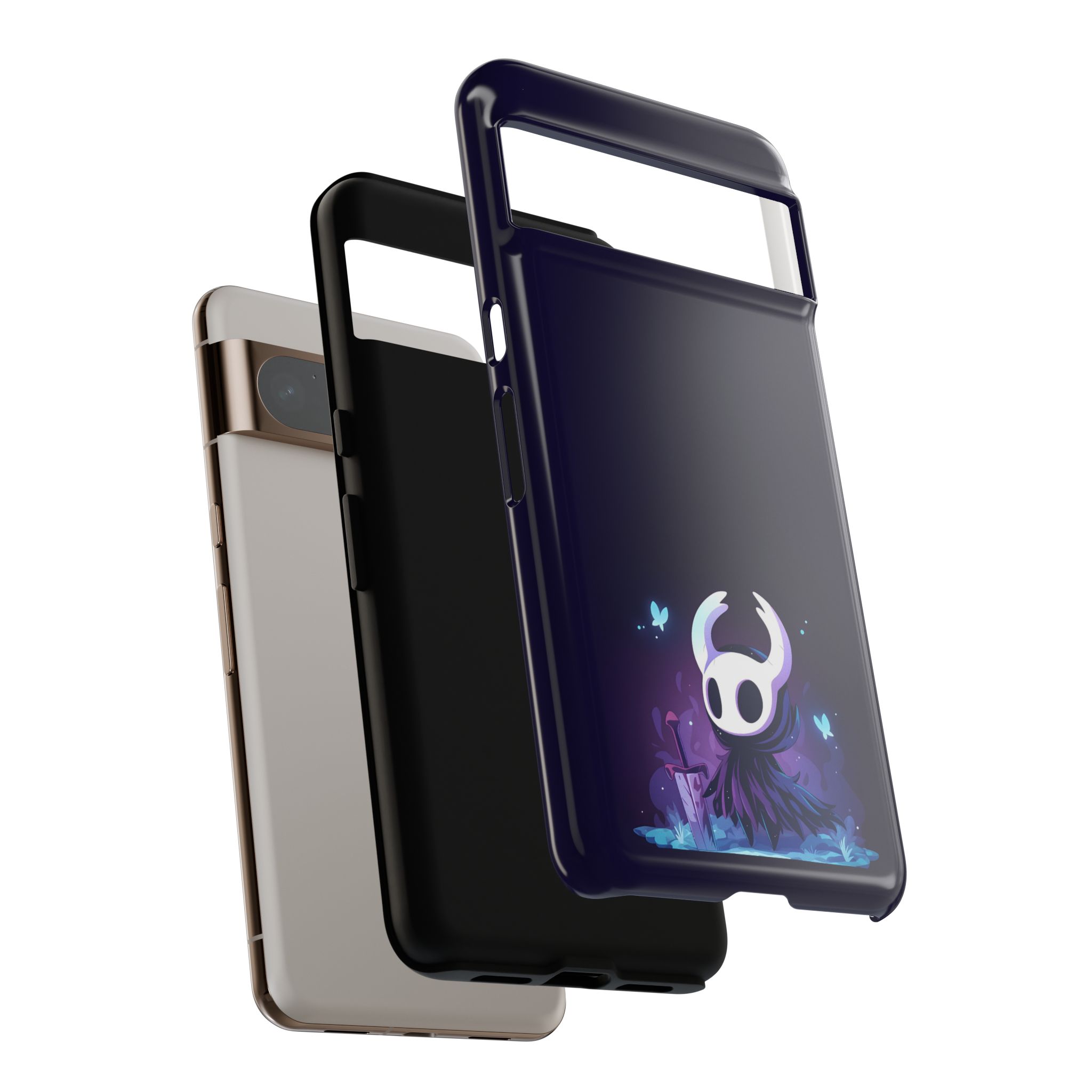 Hollow Knight Glowing Inspired Phone Cases - vibrant case design view