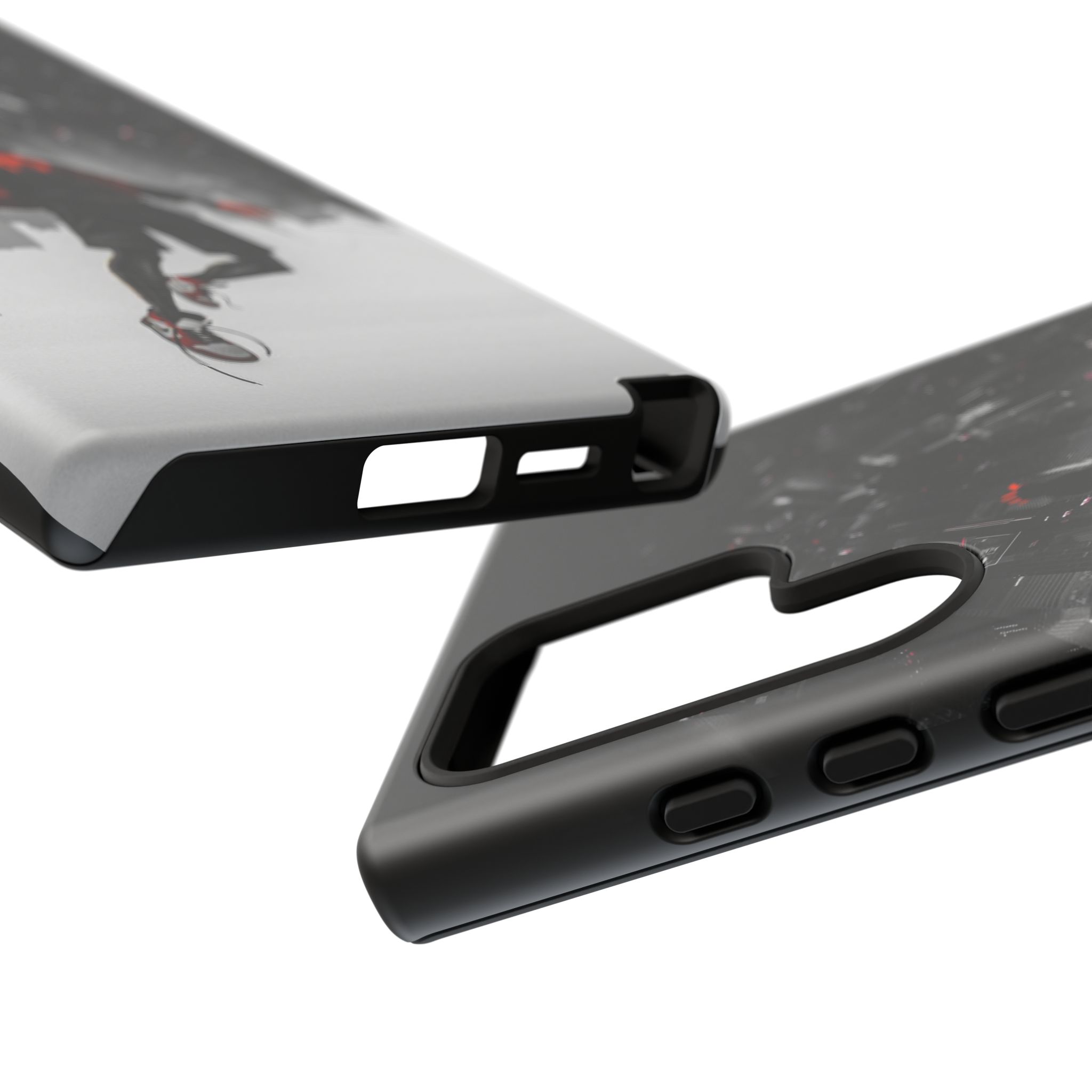 Mile Morale Spider Inspired Tough Cases - protective case mockup