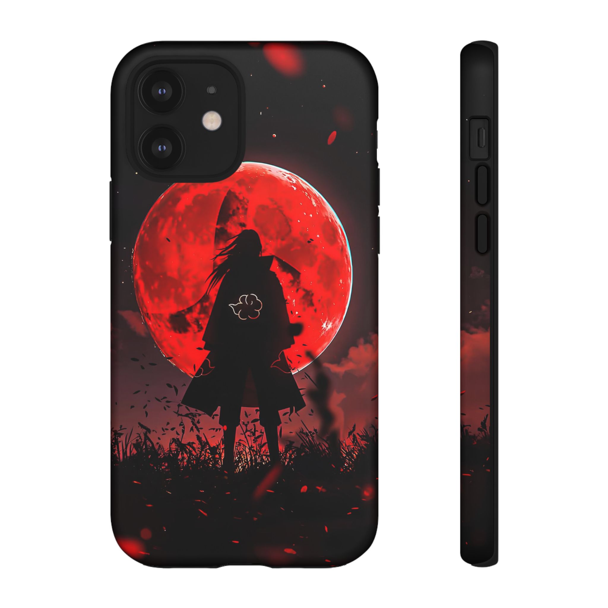 Itachi Red Moon Anime Inspired Tough Phone Cases - phone case for all models