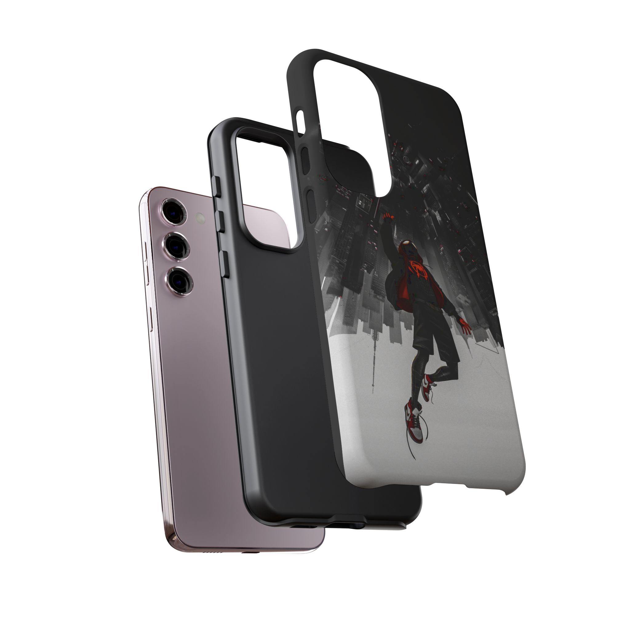 Mile Morale Spider Inspired Tough Cases - bold design phone case