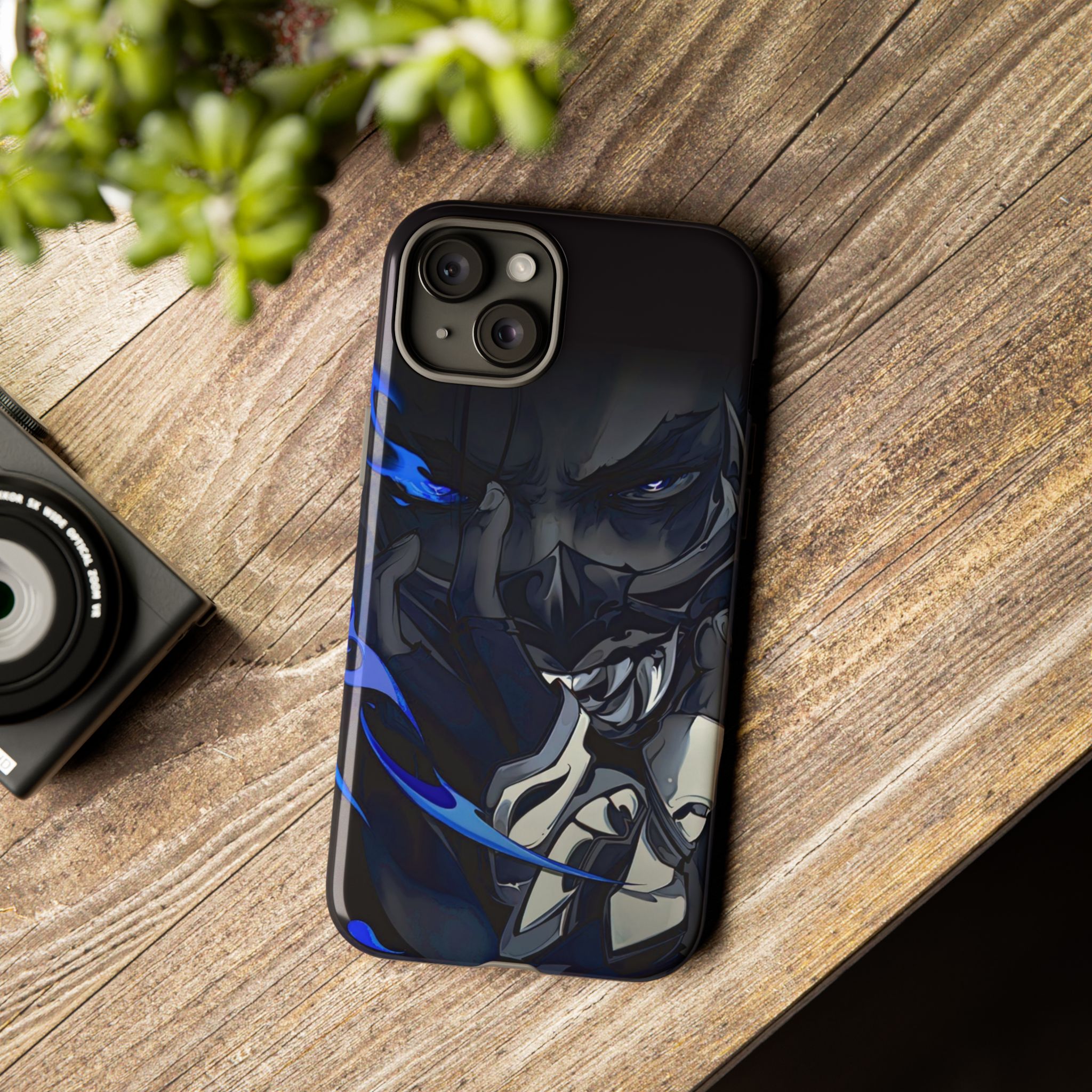 Valorant Yoru Ultimate Inspired Tough Cases - case side view detail