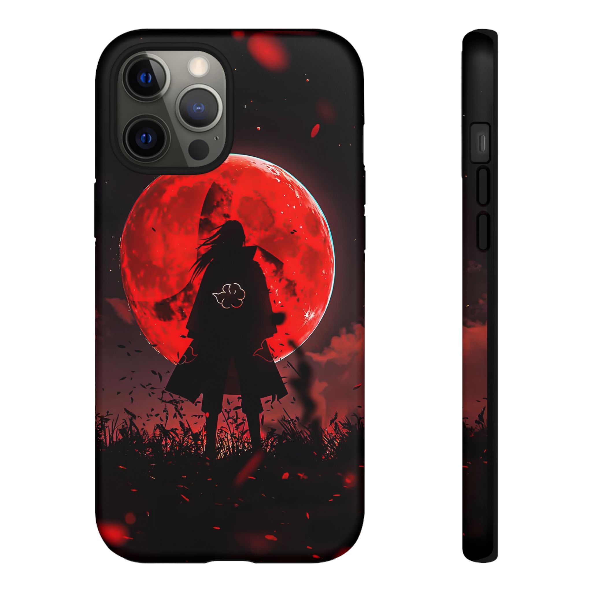Itachi Red Moon Anime Inspired Tough Phone Cases - signature case look