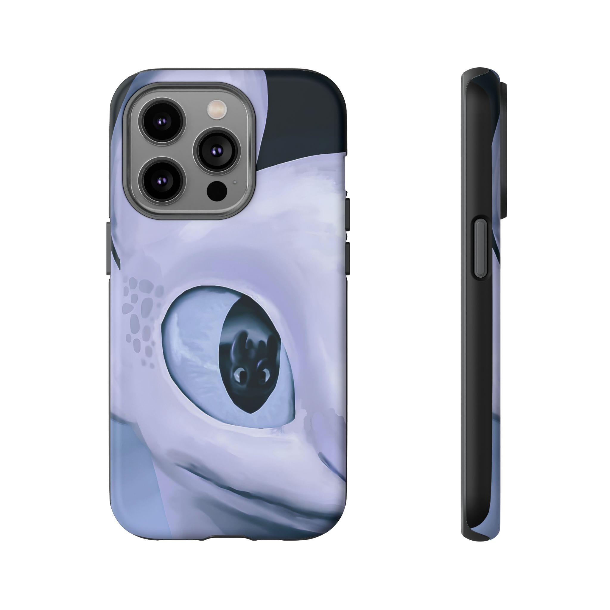 HTTYD: Light Fury in Love Inspired Tough Cases - Valentine's Day Couple Gifts - premium case detail