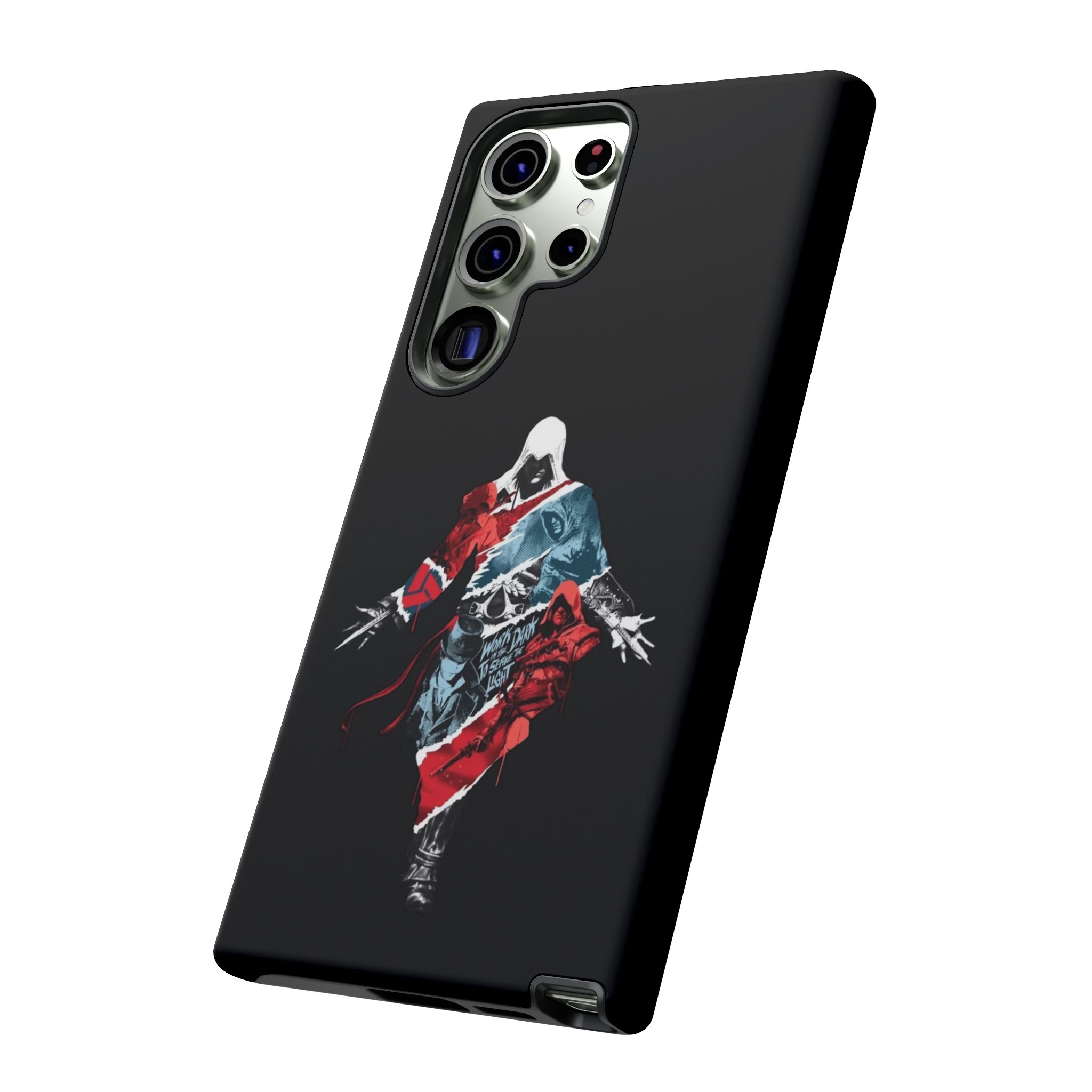 Assassin Inspired Tough Cases - slim fit case mockup