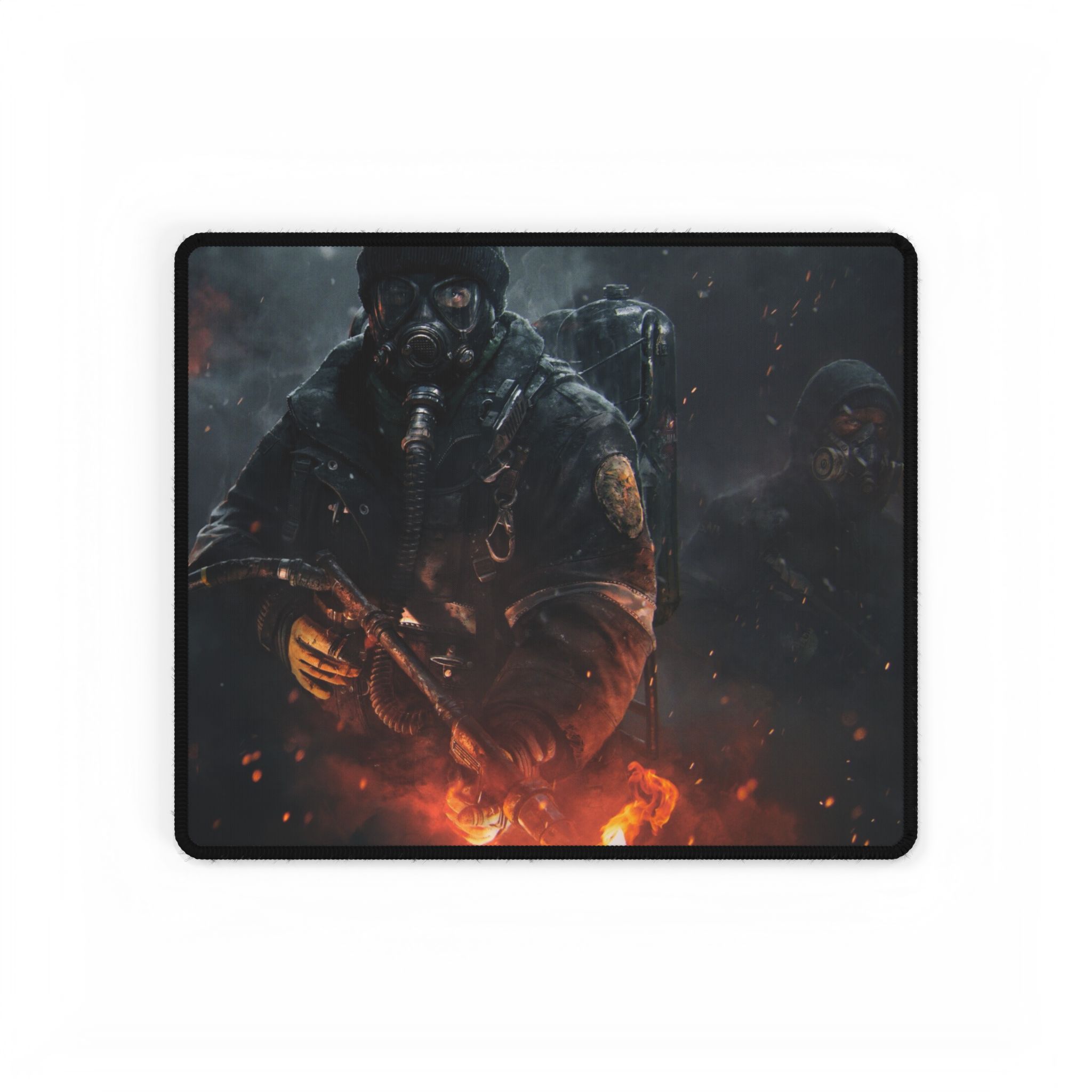 Large Metro 2033 desk mat enhancing a gamer's workspace