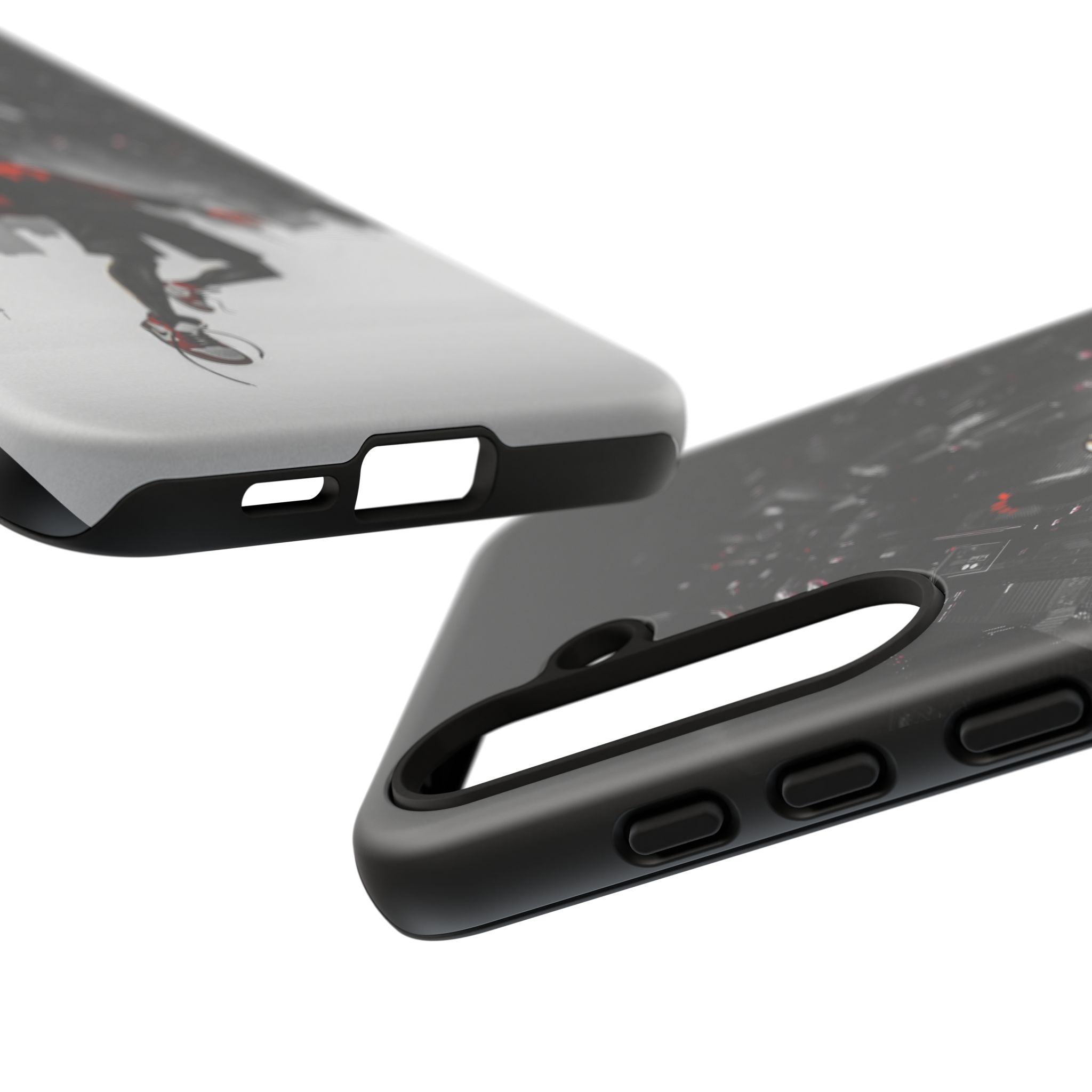 Mile Morale Spider Inspired Tough Cases - case design close up