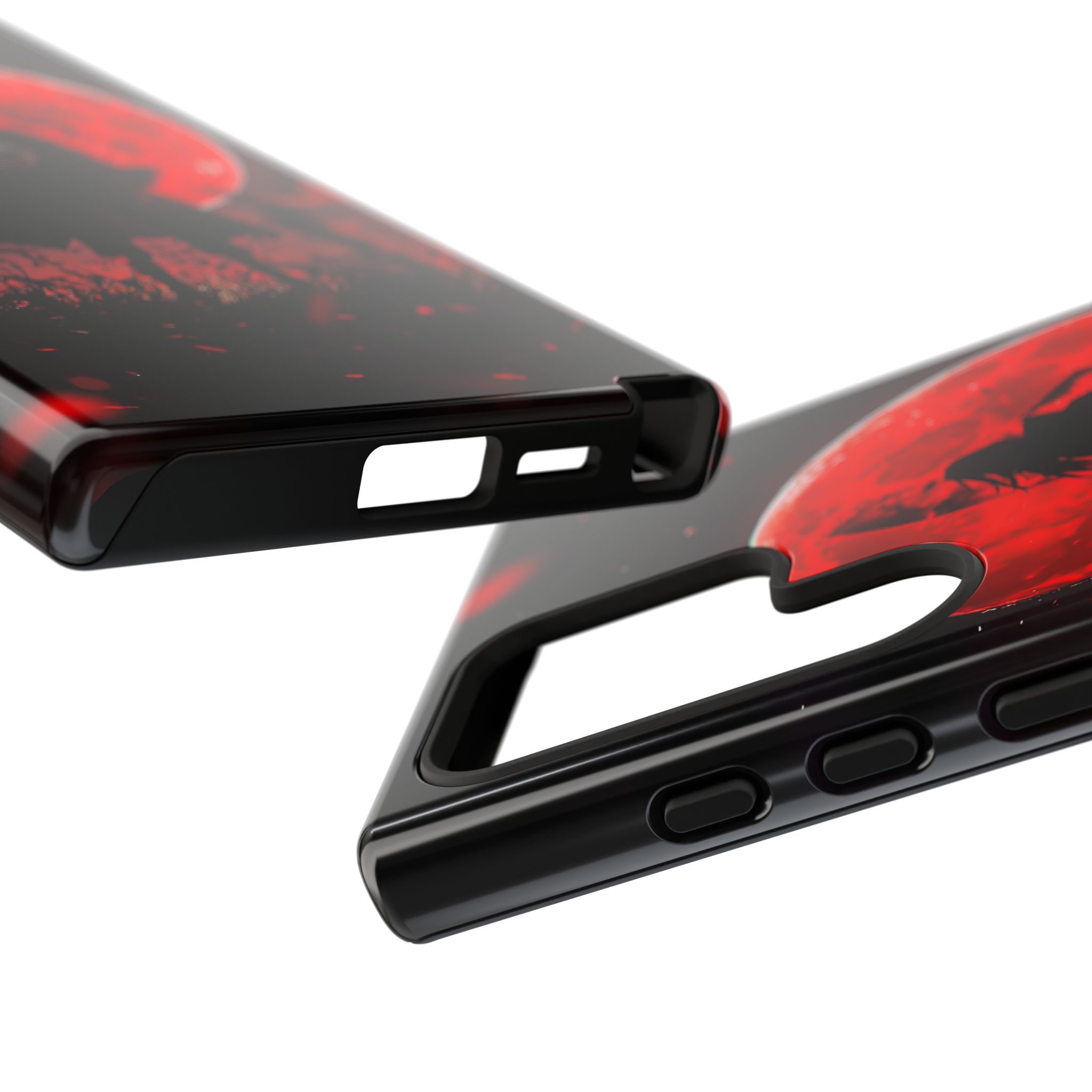 Itachi Red Moon Anime Inspired Tough Phone Cases - quality case design