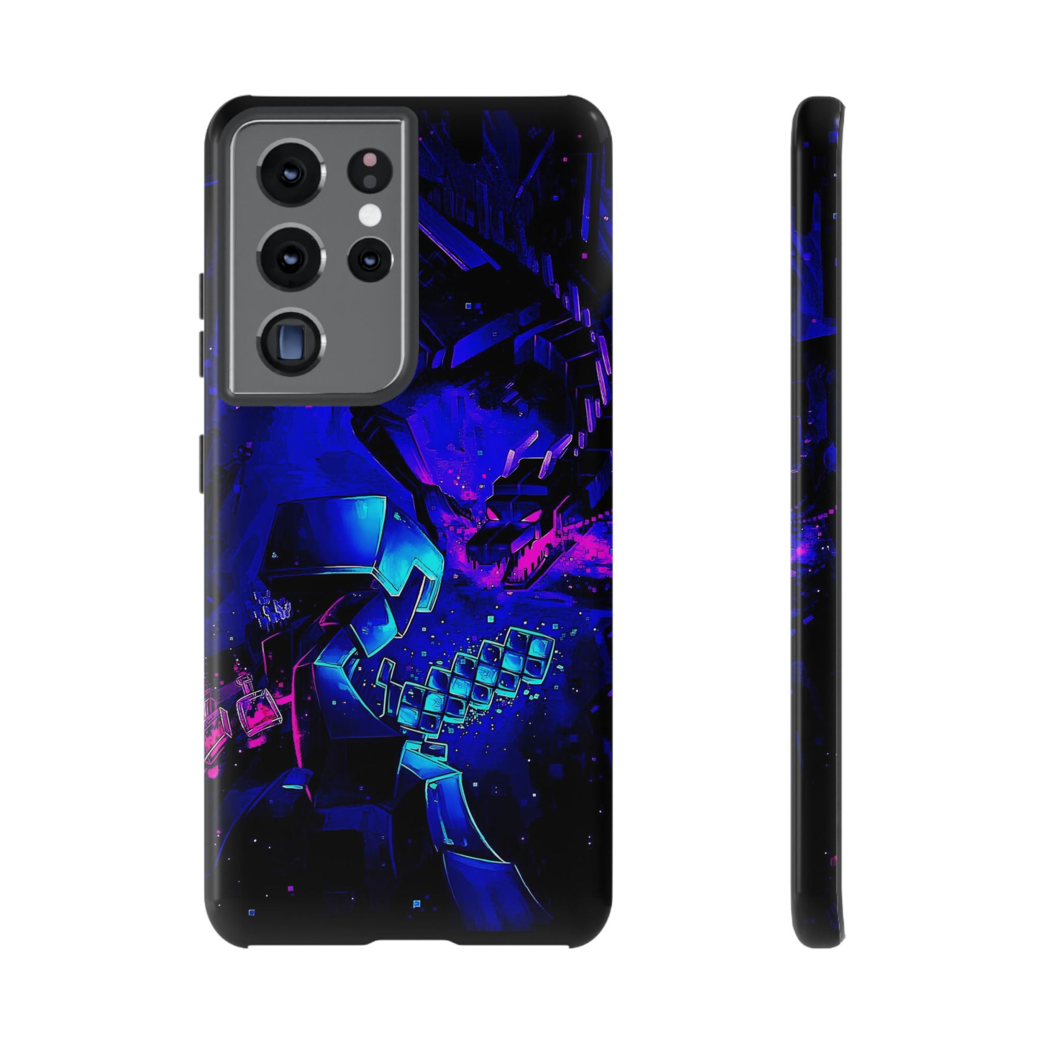 Minecraft End Dragon Fight Inspired Tough Cases - quality case design