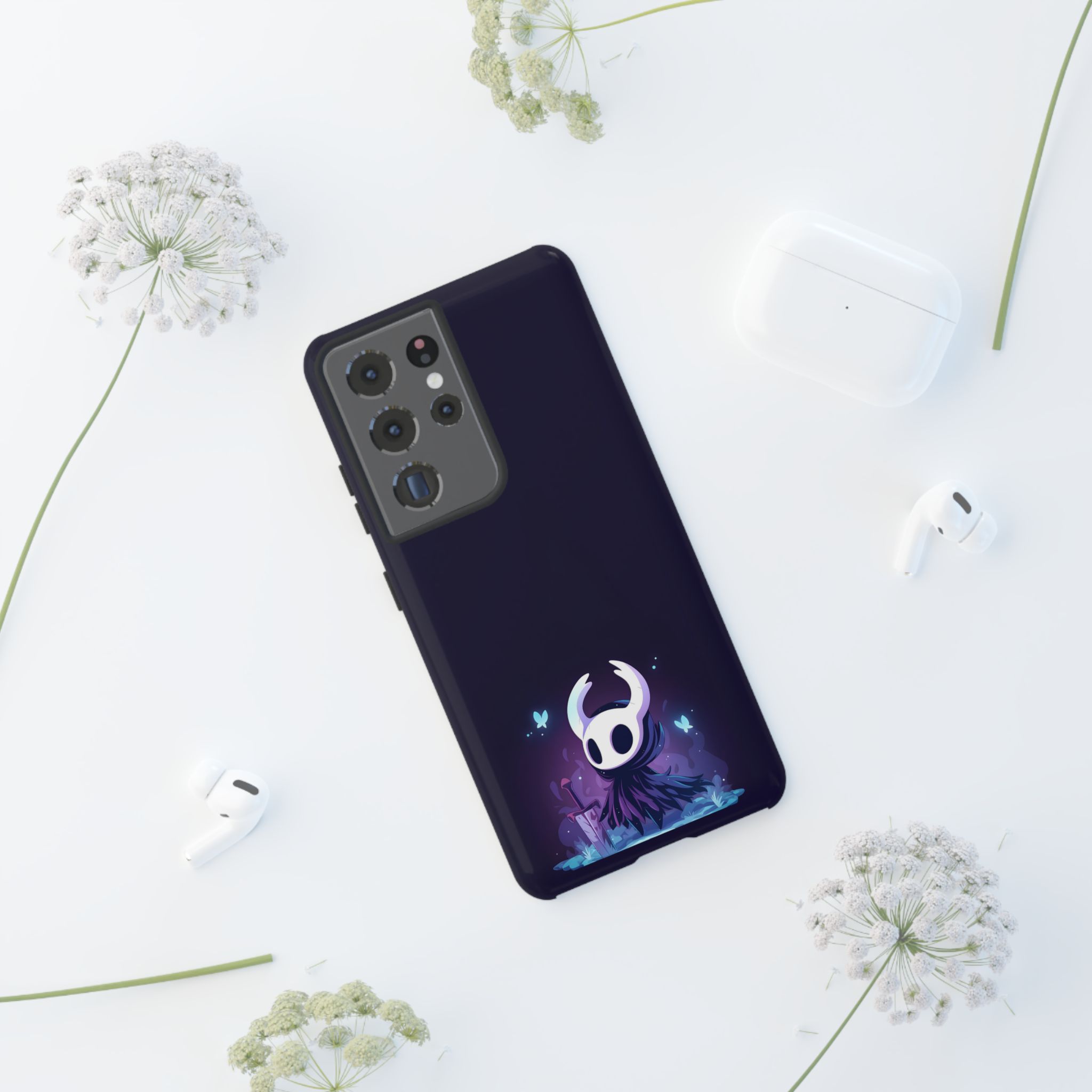 Hollow Knight Glowing Inspired Phone Cases - sleek phone case design