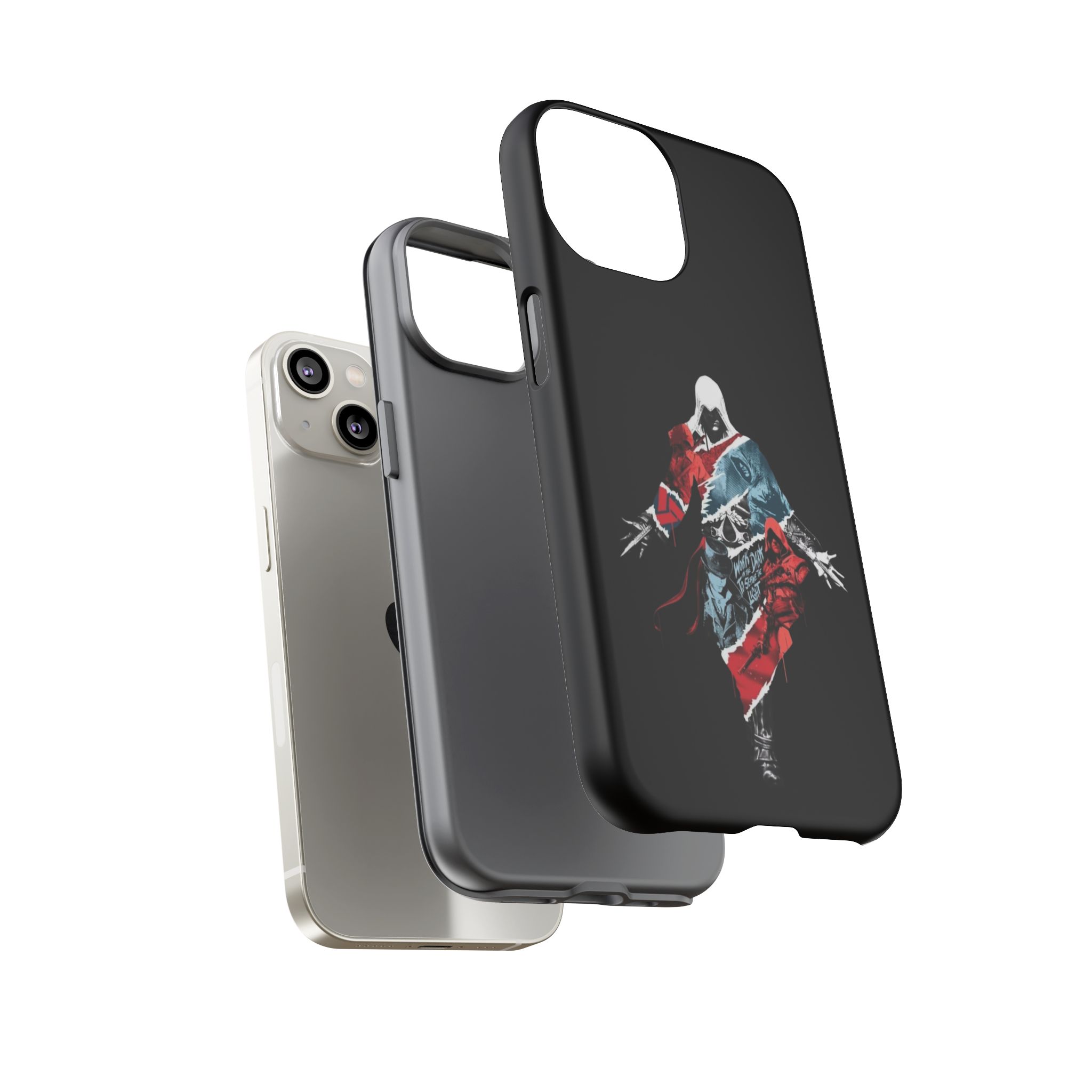 Assassin Inspired Tough Cases - case side view detail