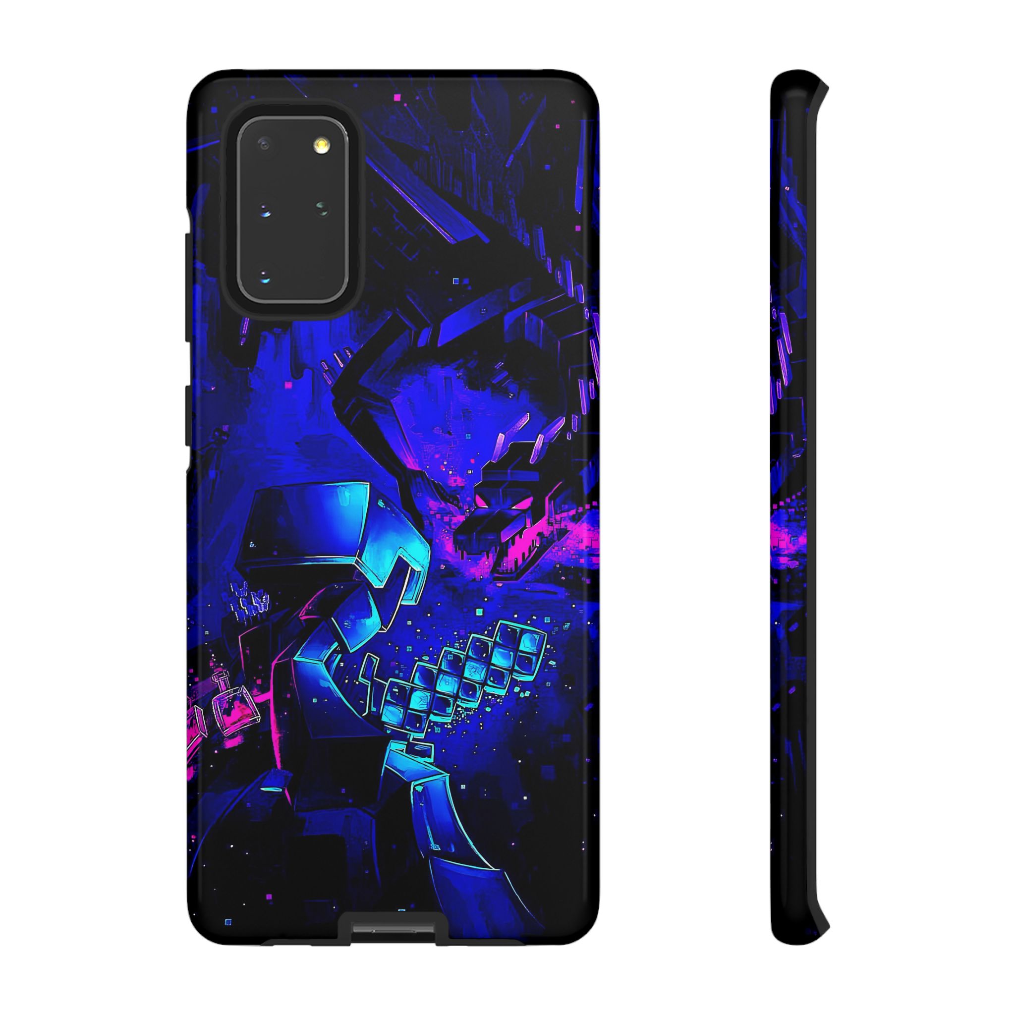 Minecraft End Dragon Fight Inspired Tough Cases - artistic case front