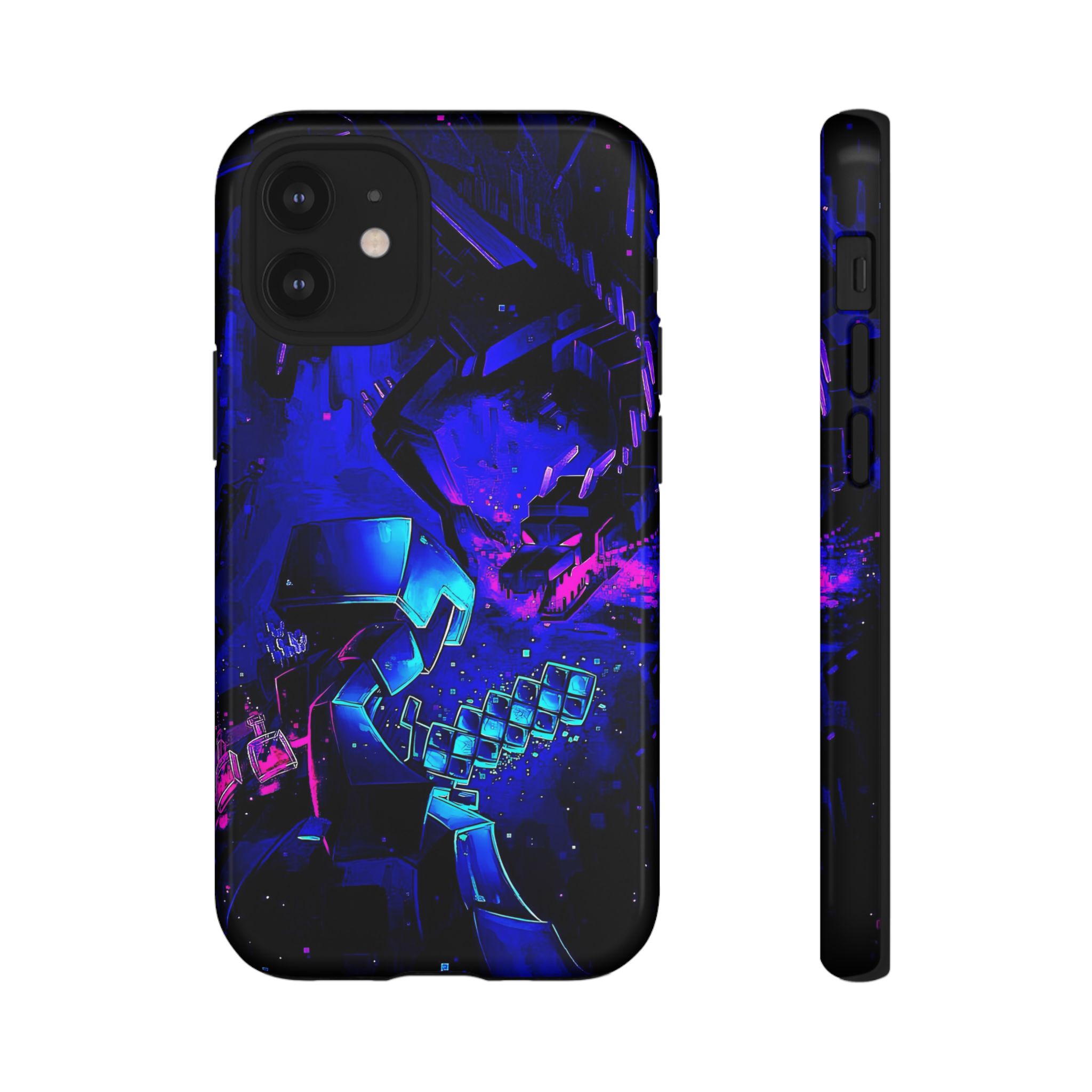 Minecraft End Dragon Fight Inspired Tough Cases - case design close up