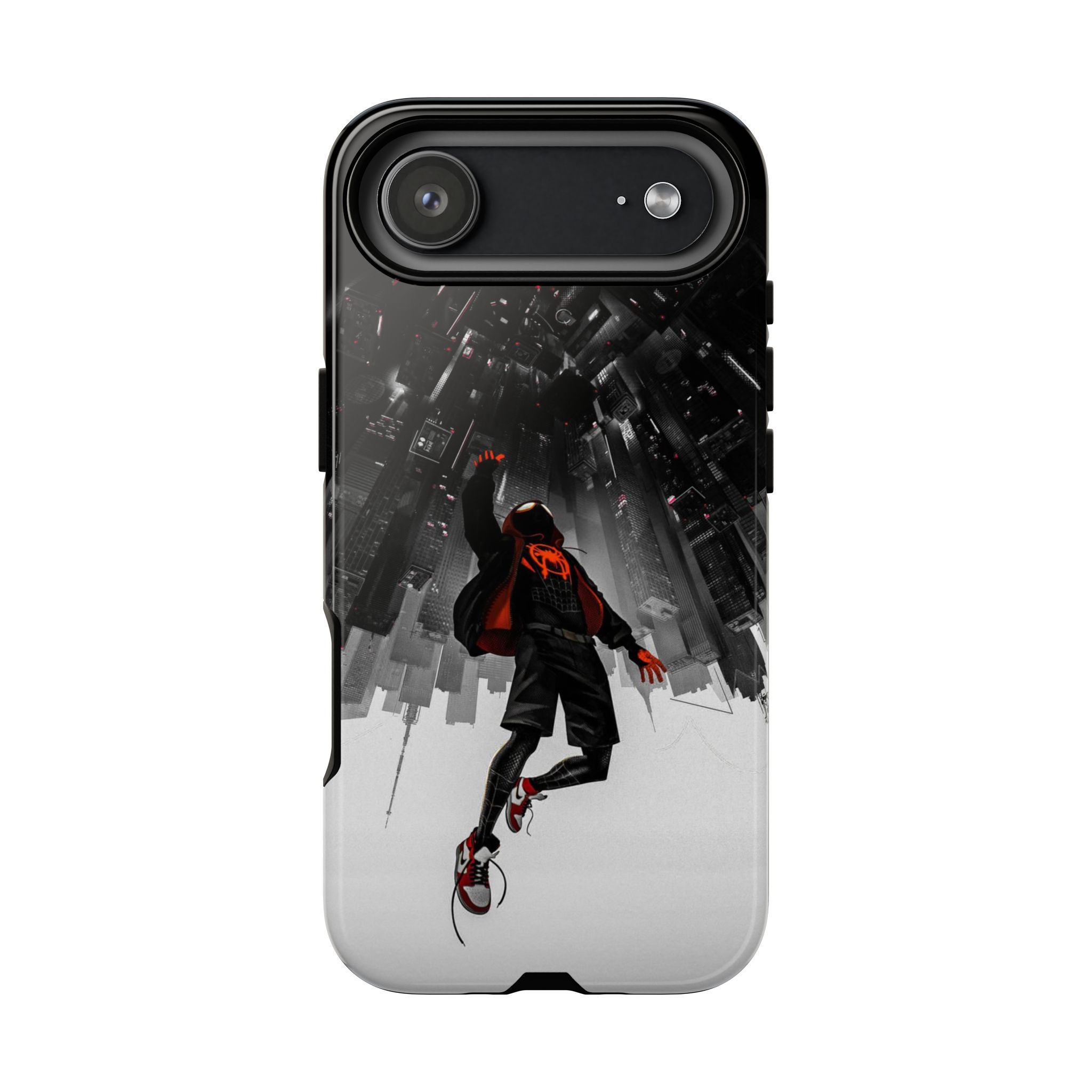 Mile Morale Spider Inspired Tough Cases - case design close up