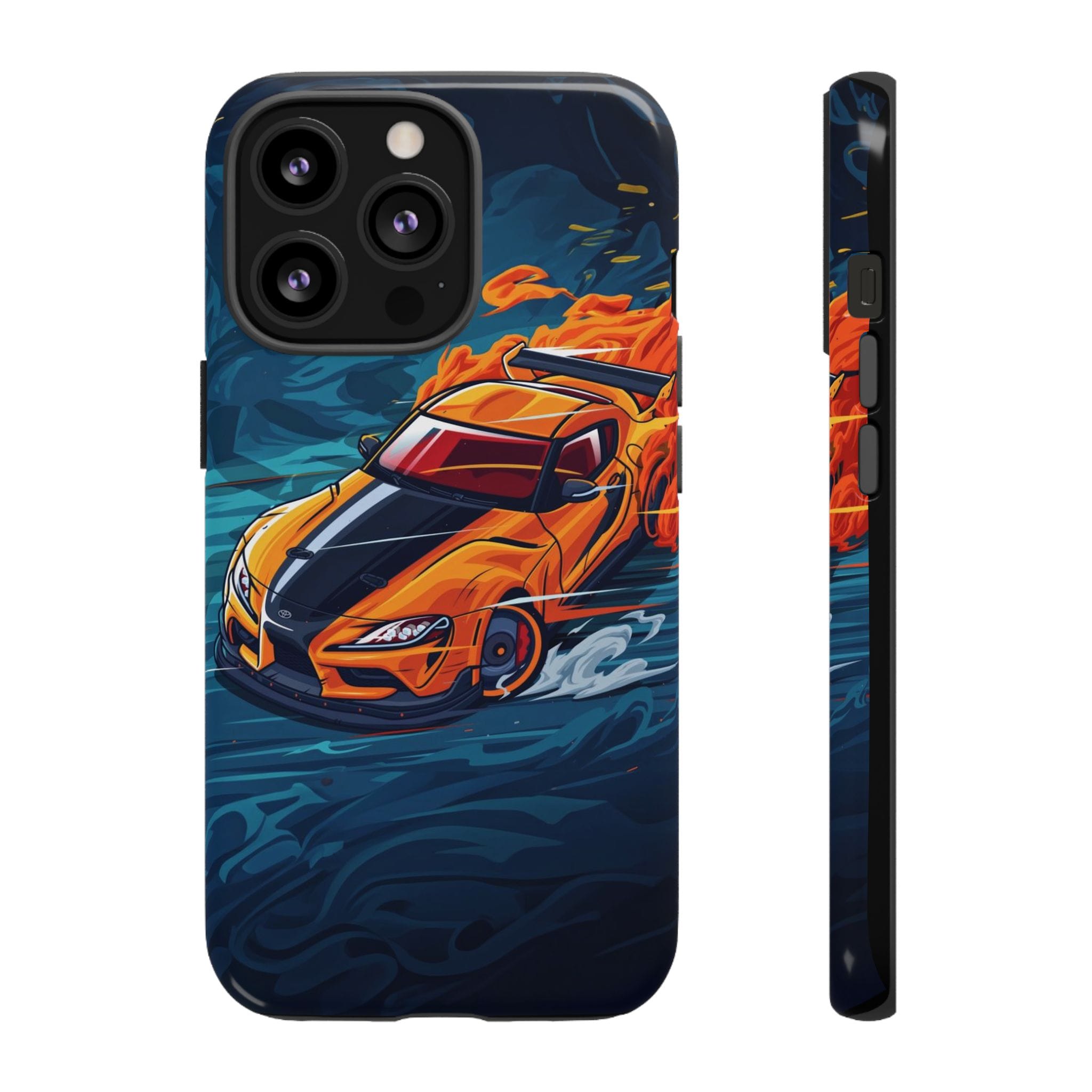 Car Lover Supra Inspired Tough Cases - premium case detail