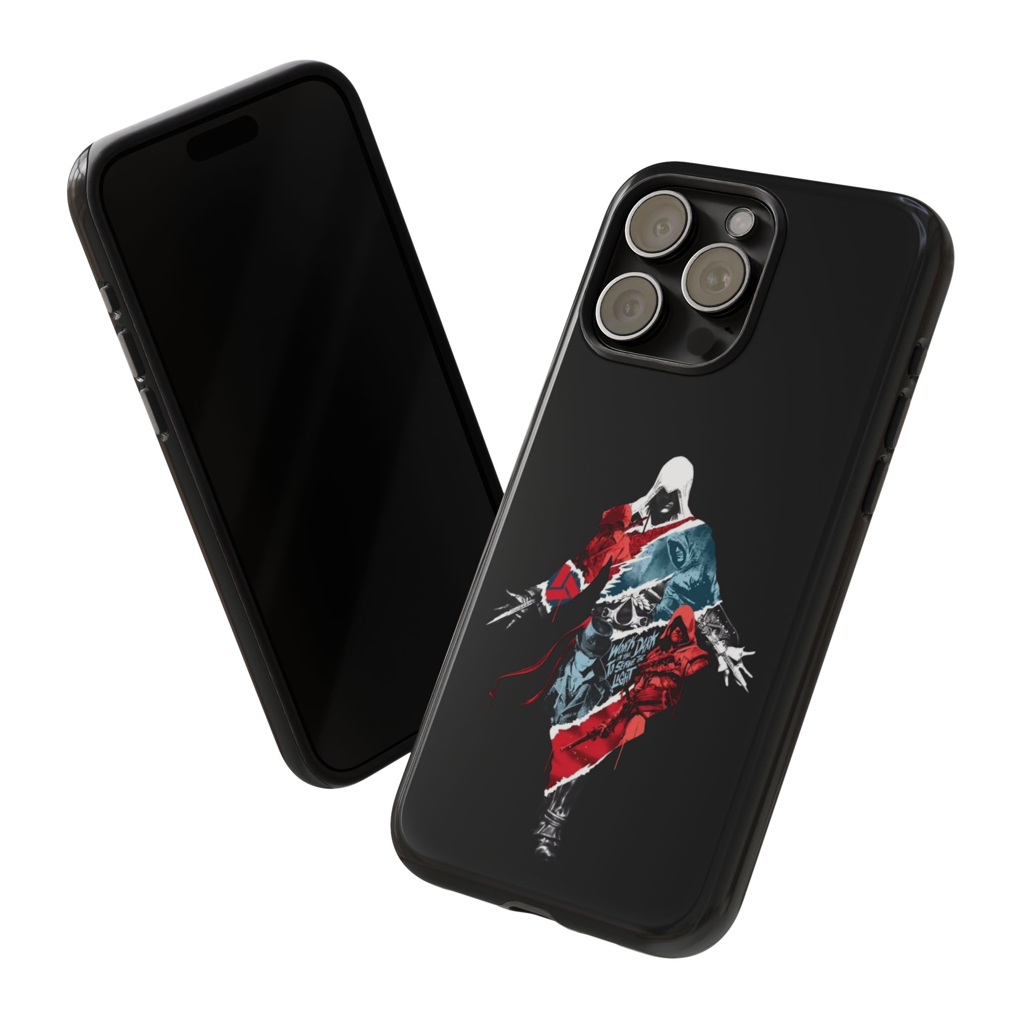 Assassin Inspired Tough Cases - slim fit case mockup