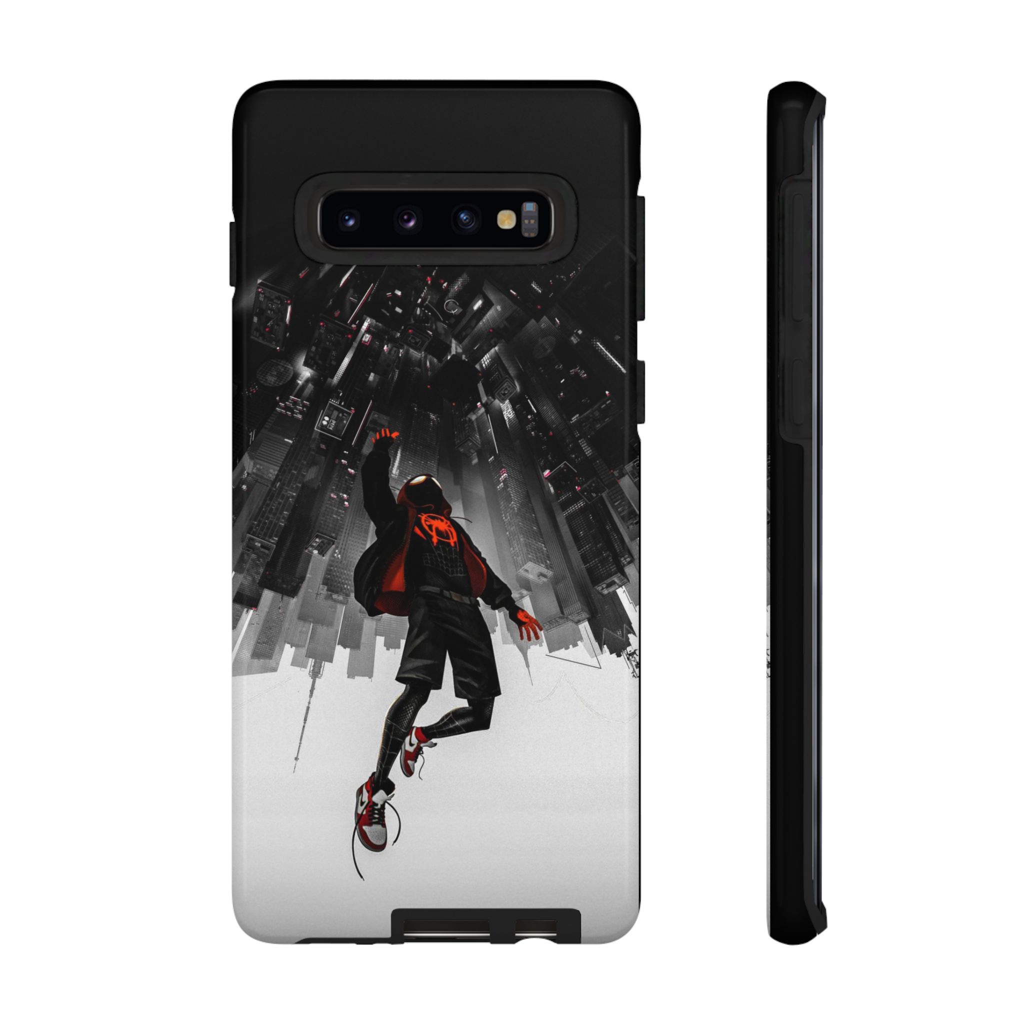 Stylish Mile Morales Spider phone case for ultimate device safety