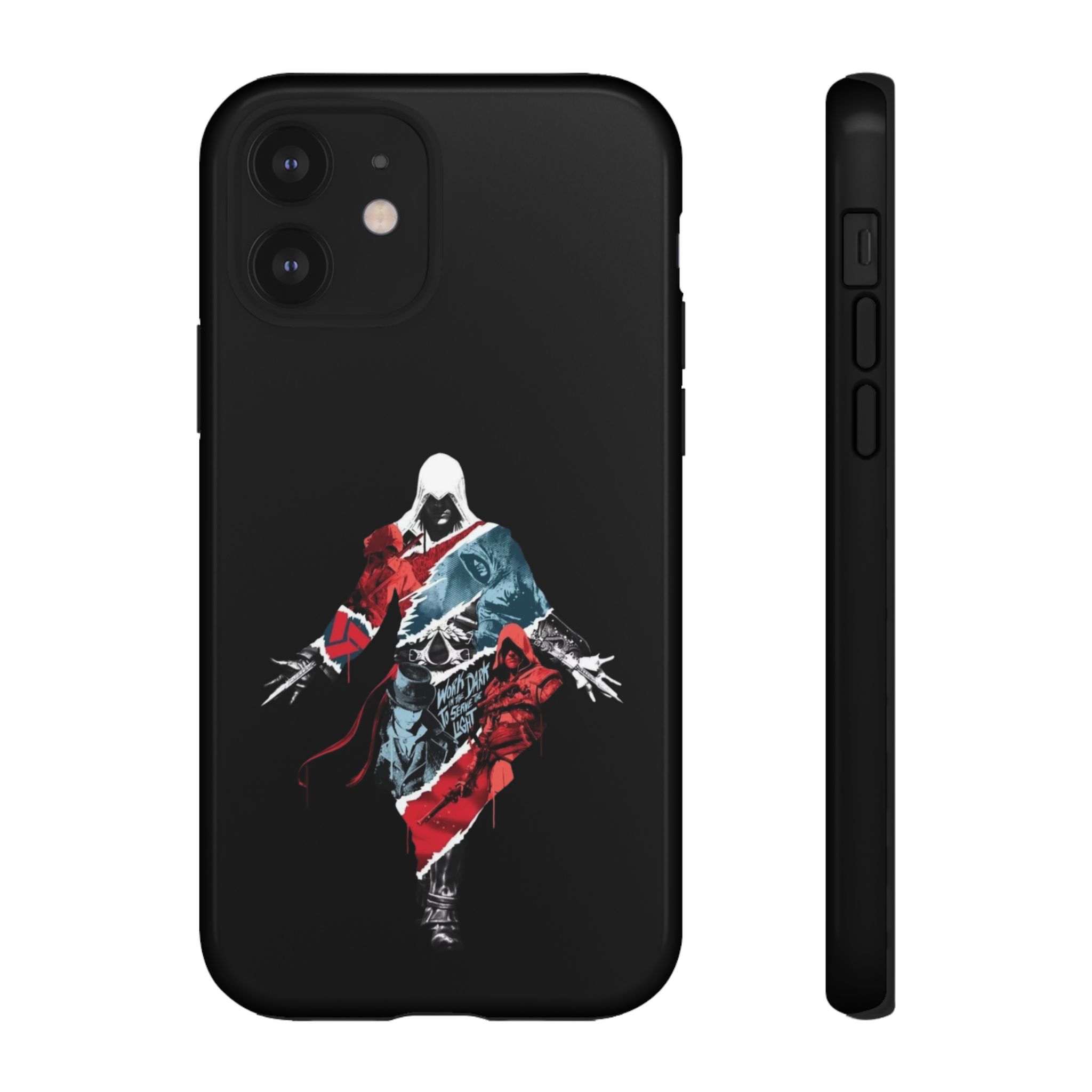 Assassin Inspired Tough Cases - case side view detail