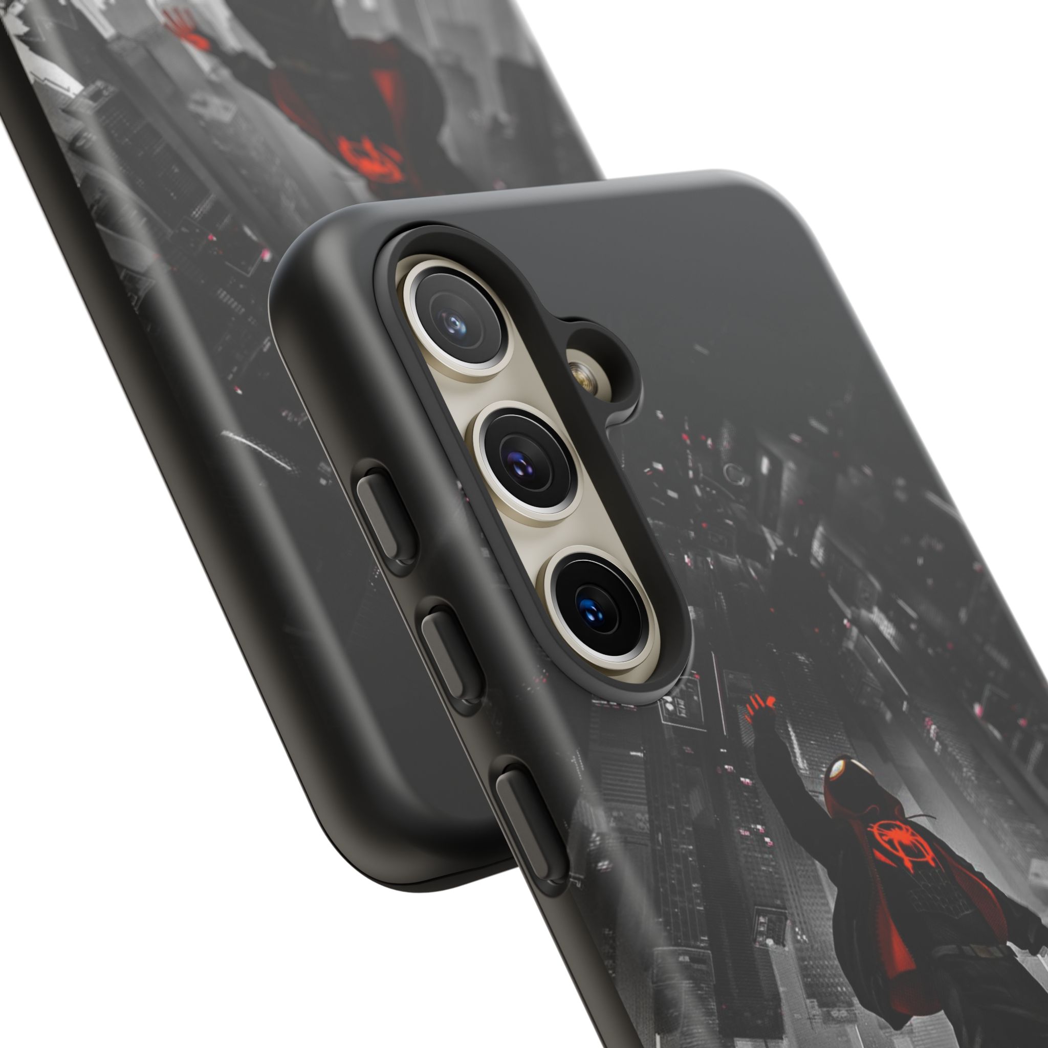 Mile Morale Spider Inspired Tough Cases - printed case design