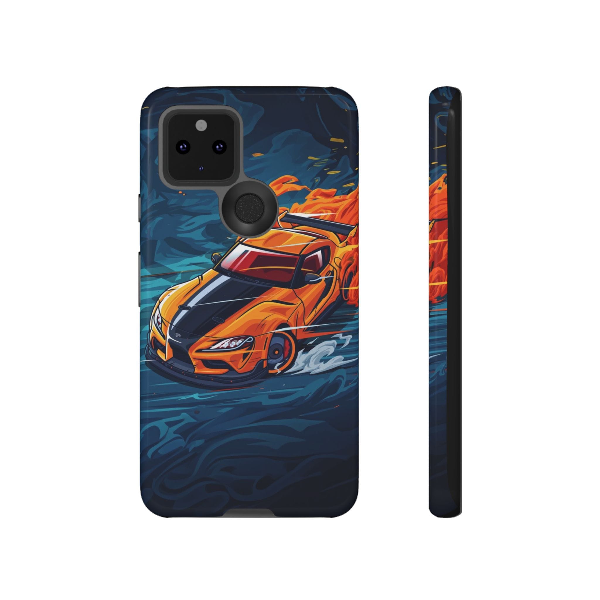 Car Lover Supra Inspired Tough Cases - detailed case artwork