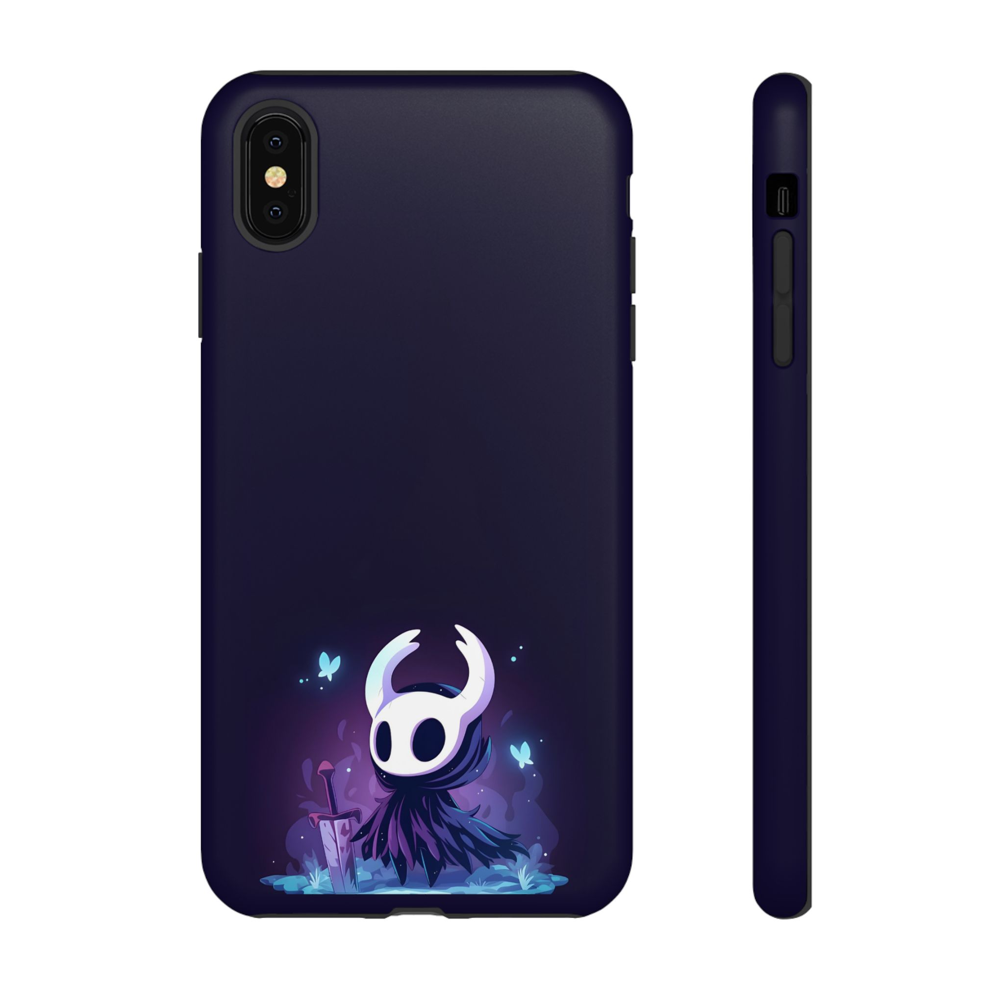 Hollow Knight Glowing Inspired Phone Cases - case back design view