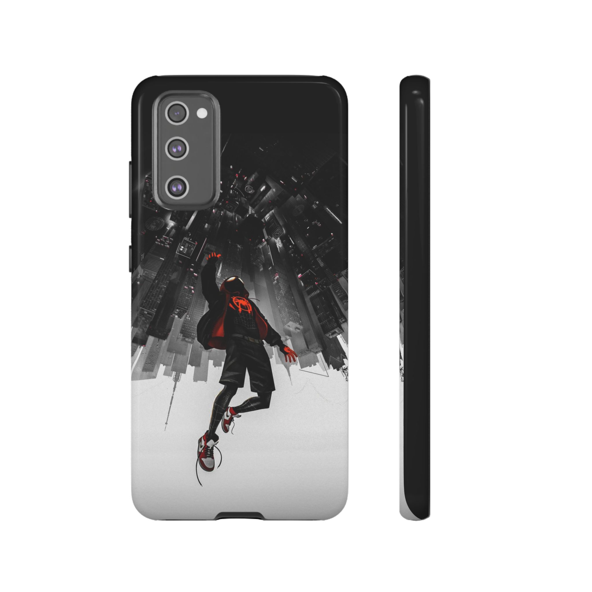 Mile Morale Spider Inspired Tough Cases - artistic case front