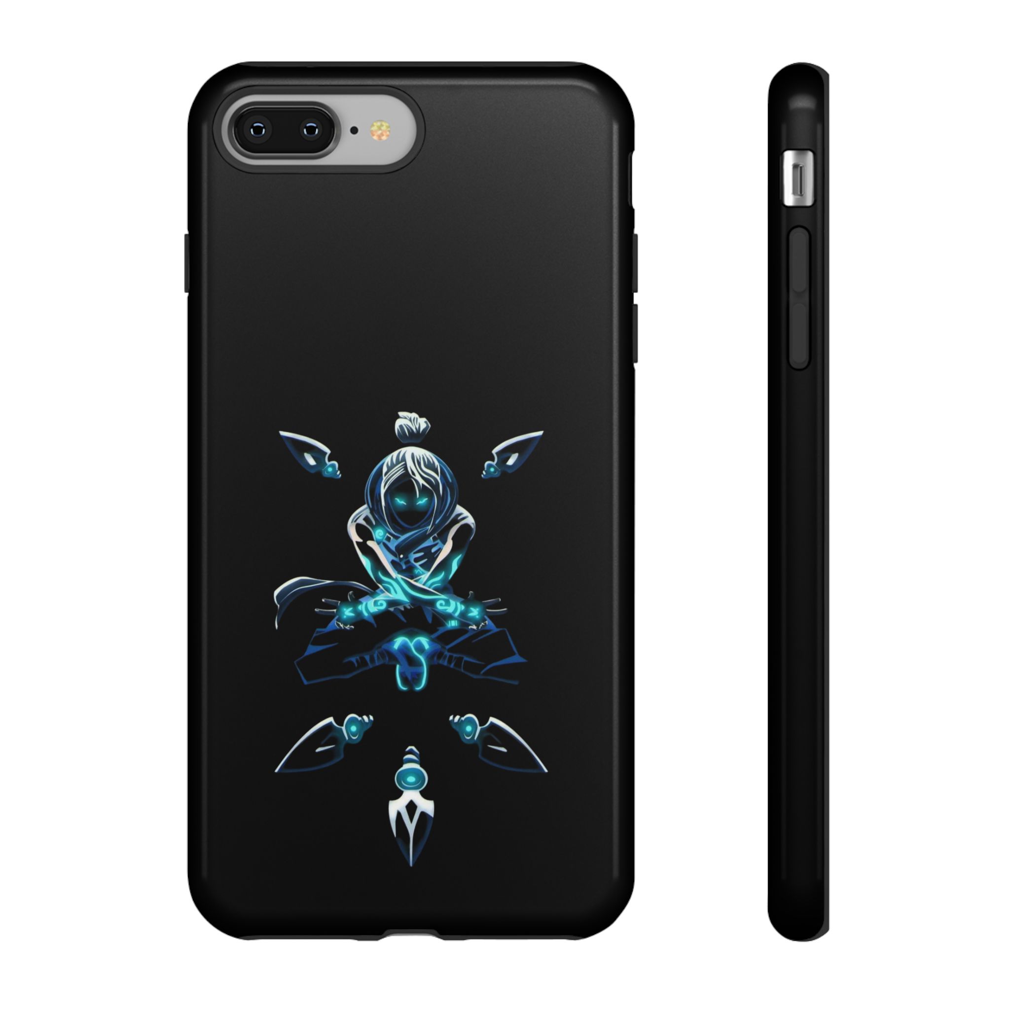 Stylish Valorant Jett phone case with glossy finish