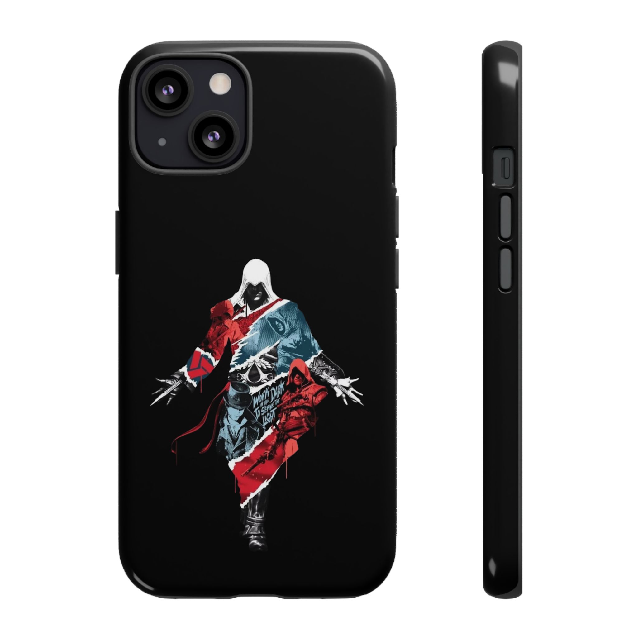 Assassin Inspired Tough Cases - case design close up