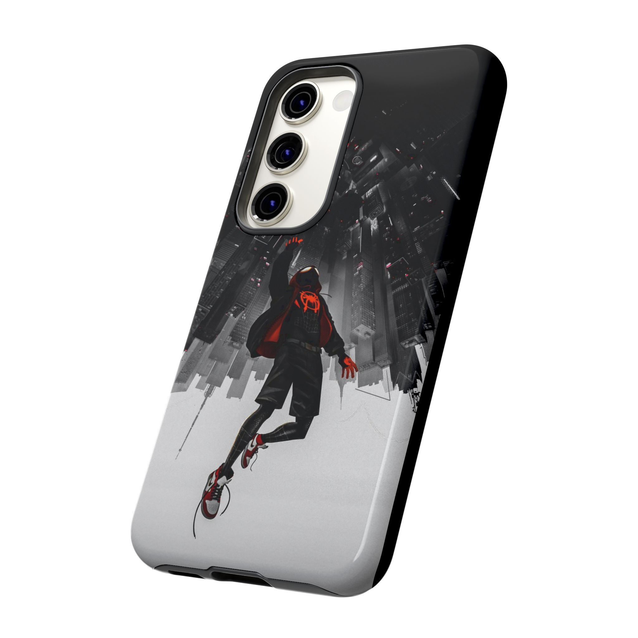 Mile Morale Spider Inspired Tough Cases - printed case design