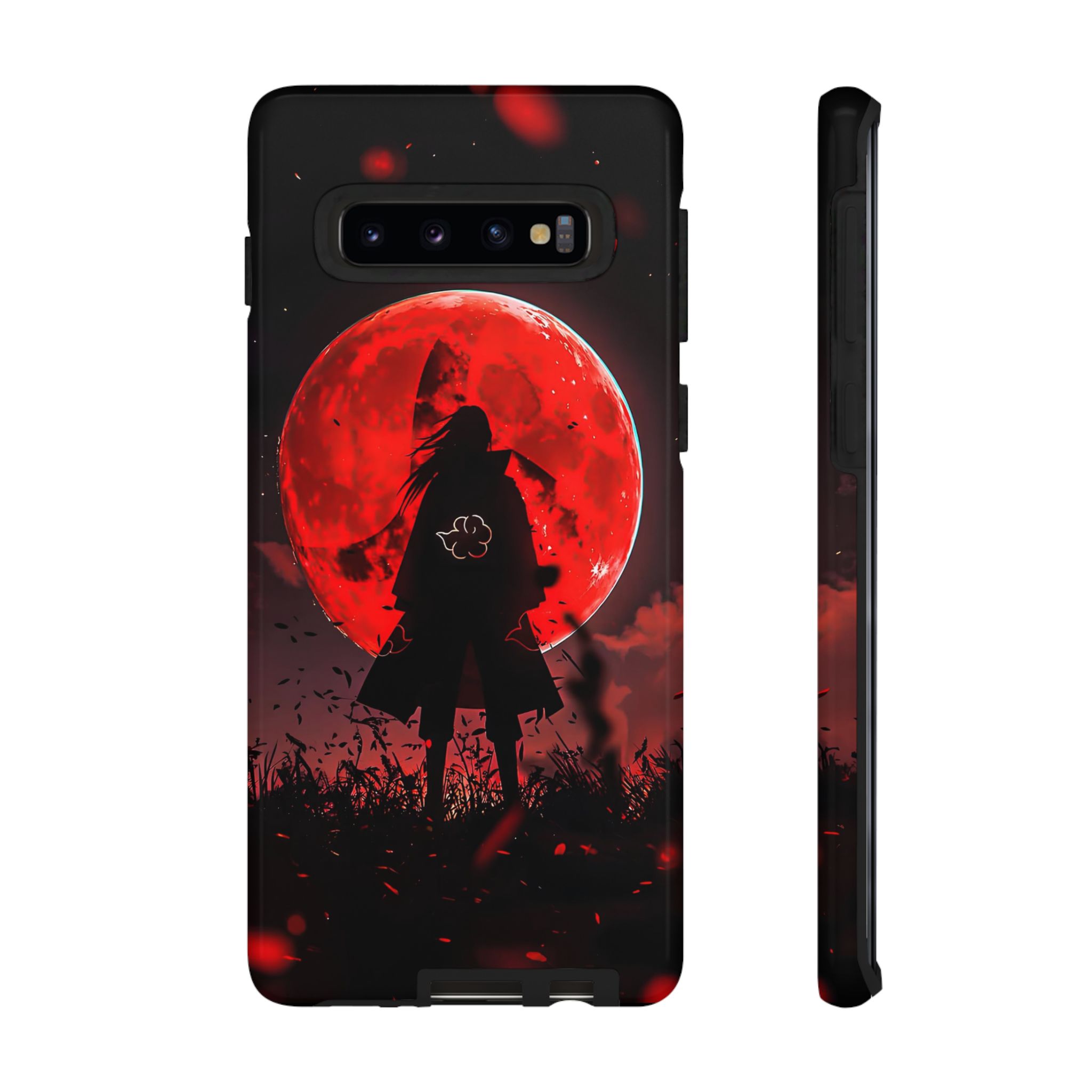Itachi Red Moon Anime Inspired Tough Phone Cases - impact resistant case