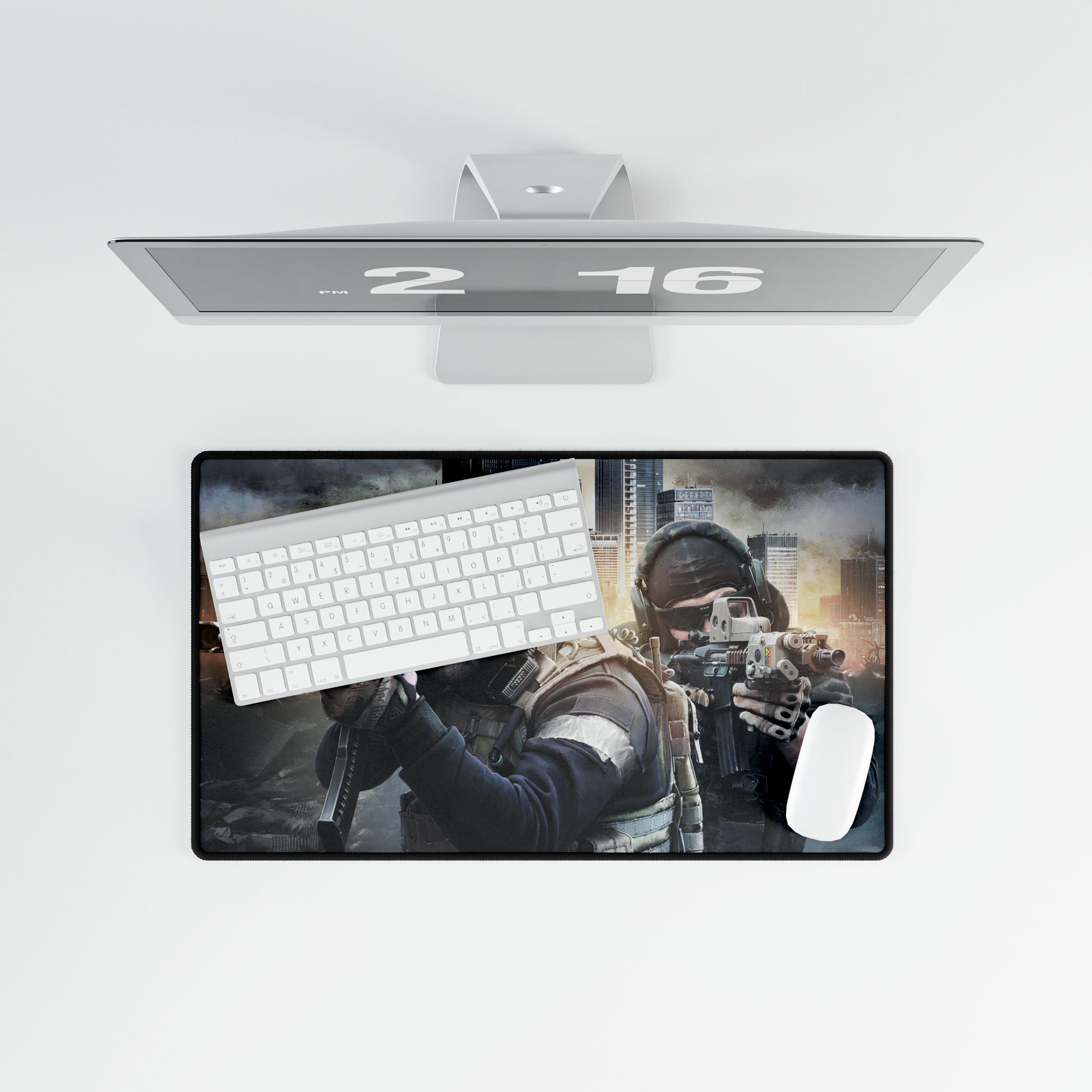 Escape From Tarkov Inspired Desk Mat | Gaming Mouse Pad | Perfect Desk Accessory - stylish phone case option