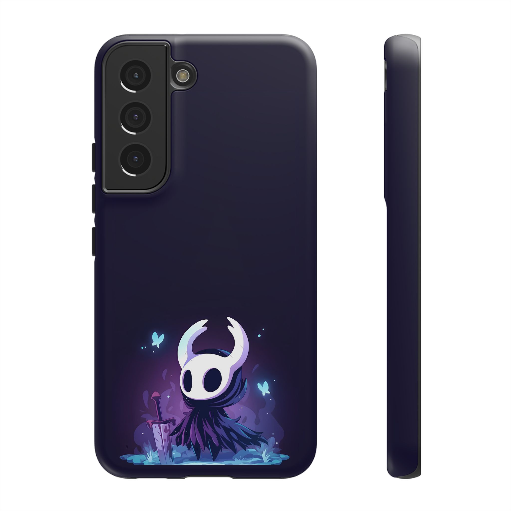 Hollow Knight Glowing Inspired Phone Cases - case side view detail