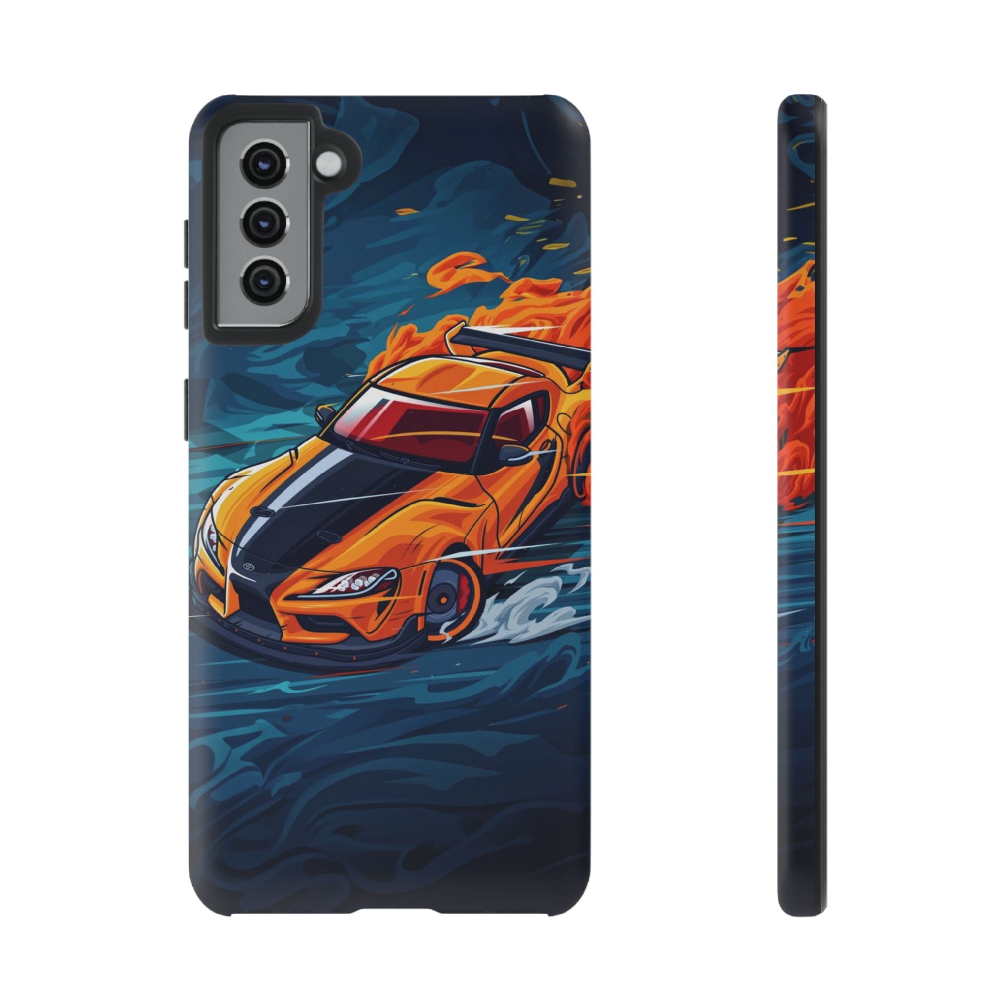 Car Lover Supra Inspired Tough Cases - case design close up