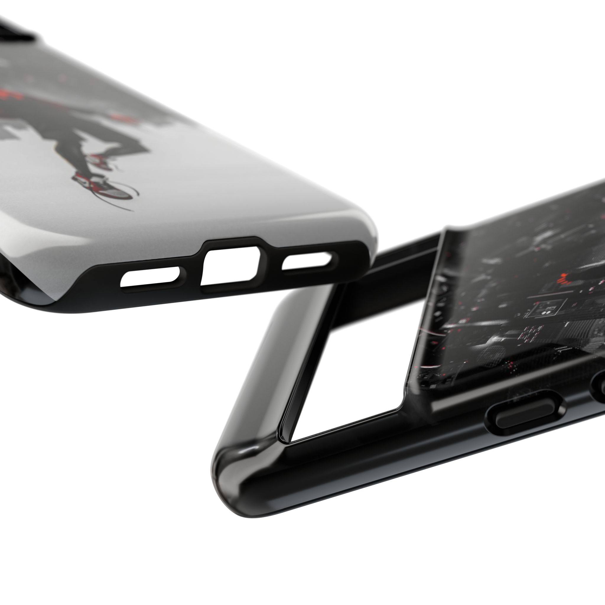 Mile Morale Spider Inspired Tough Cases - premium case detail