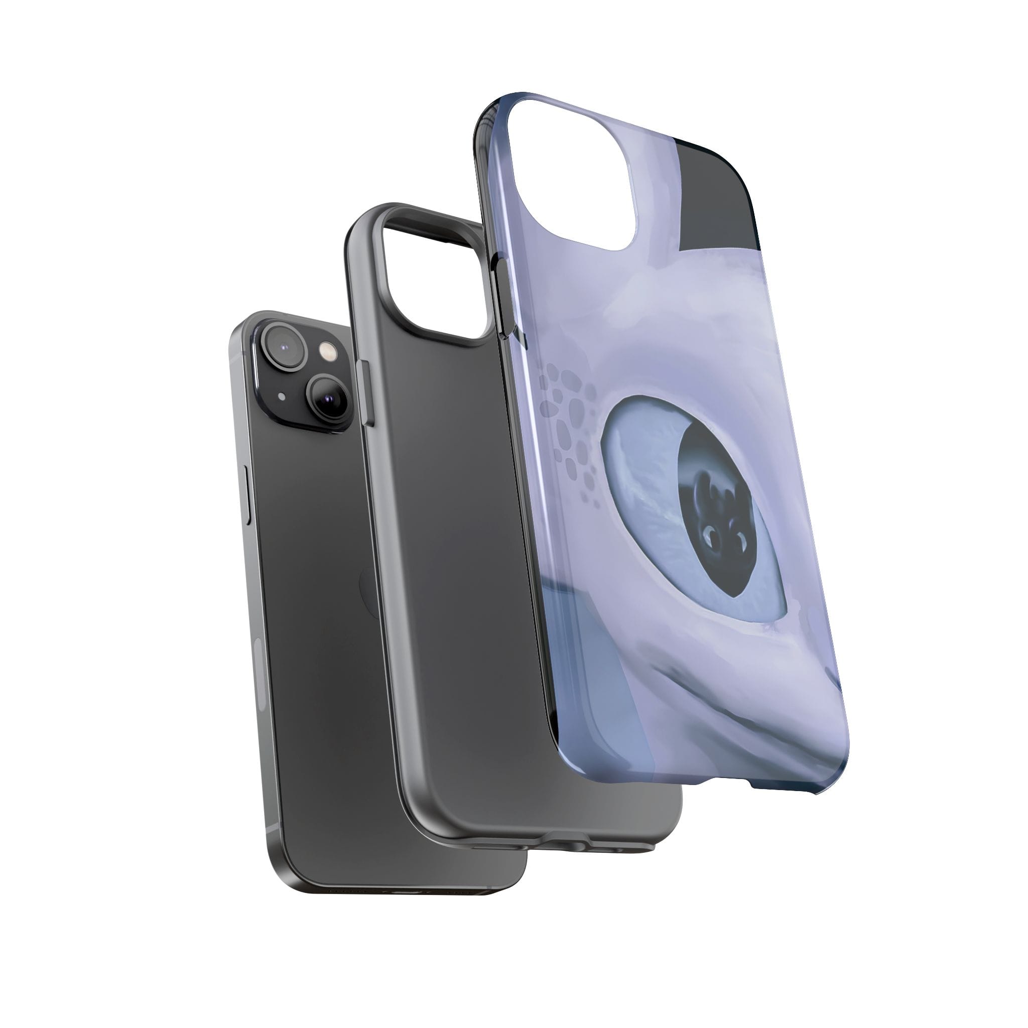 HTTYD: Light Fury in Love Inspired Tough Cases - Valentine's Day Couple Gifts - case with unique artwork