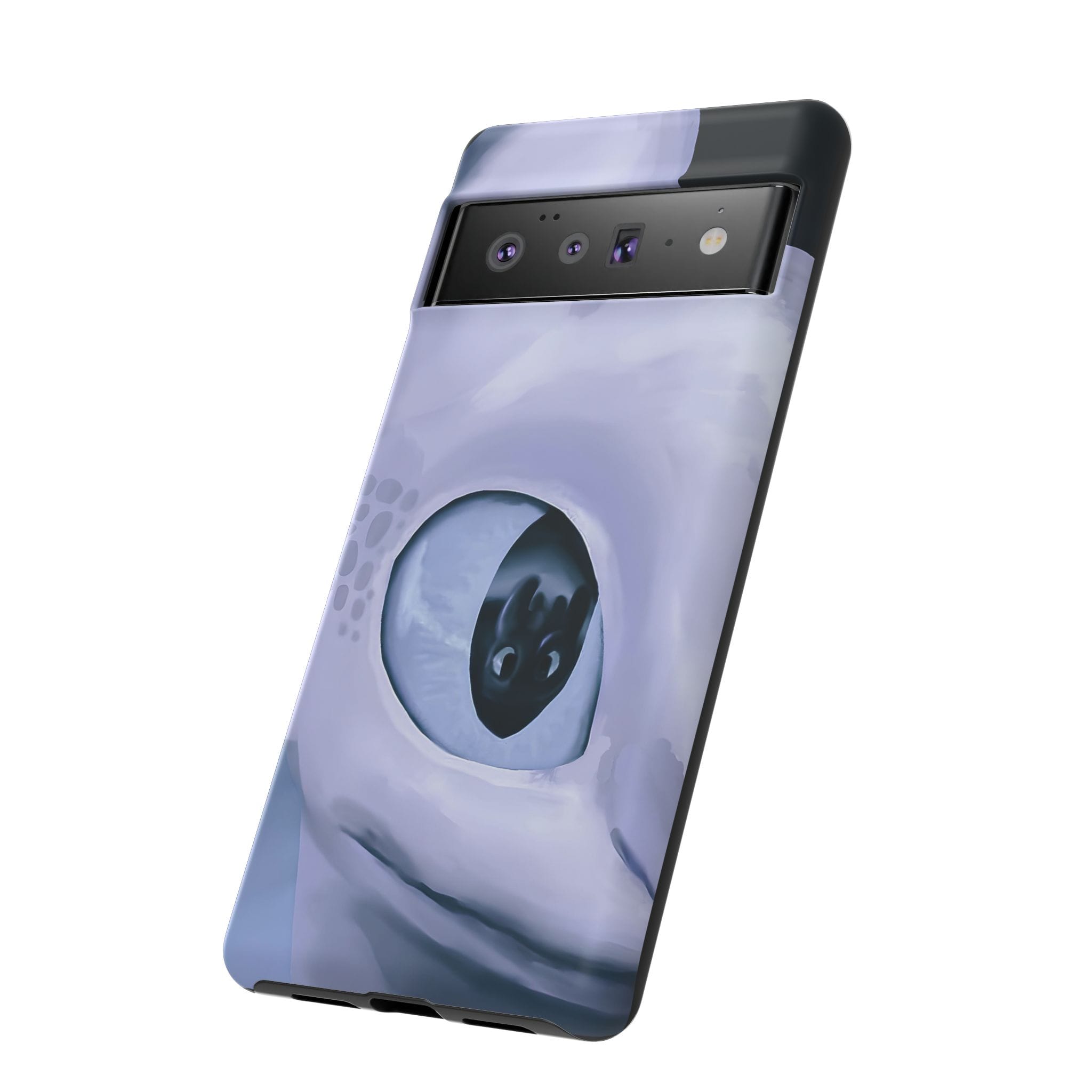 HTTYD: Light Fury in Love Inspired Tough Cases - Valentine's Day Couple Gifts - case back design view