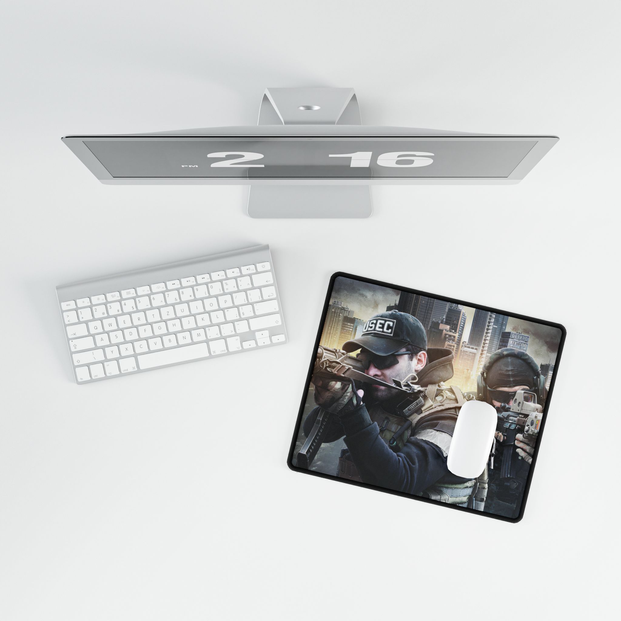 Escape From Tarkov Inspired Desk Mat | Gaming Mouse Pad | Perfect Desk Accessory - slim fit case mockup