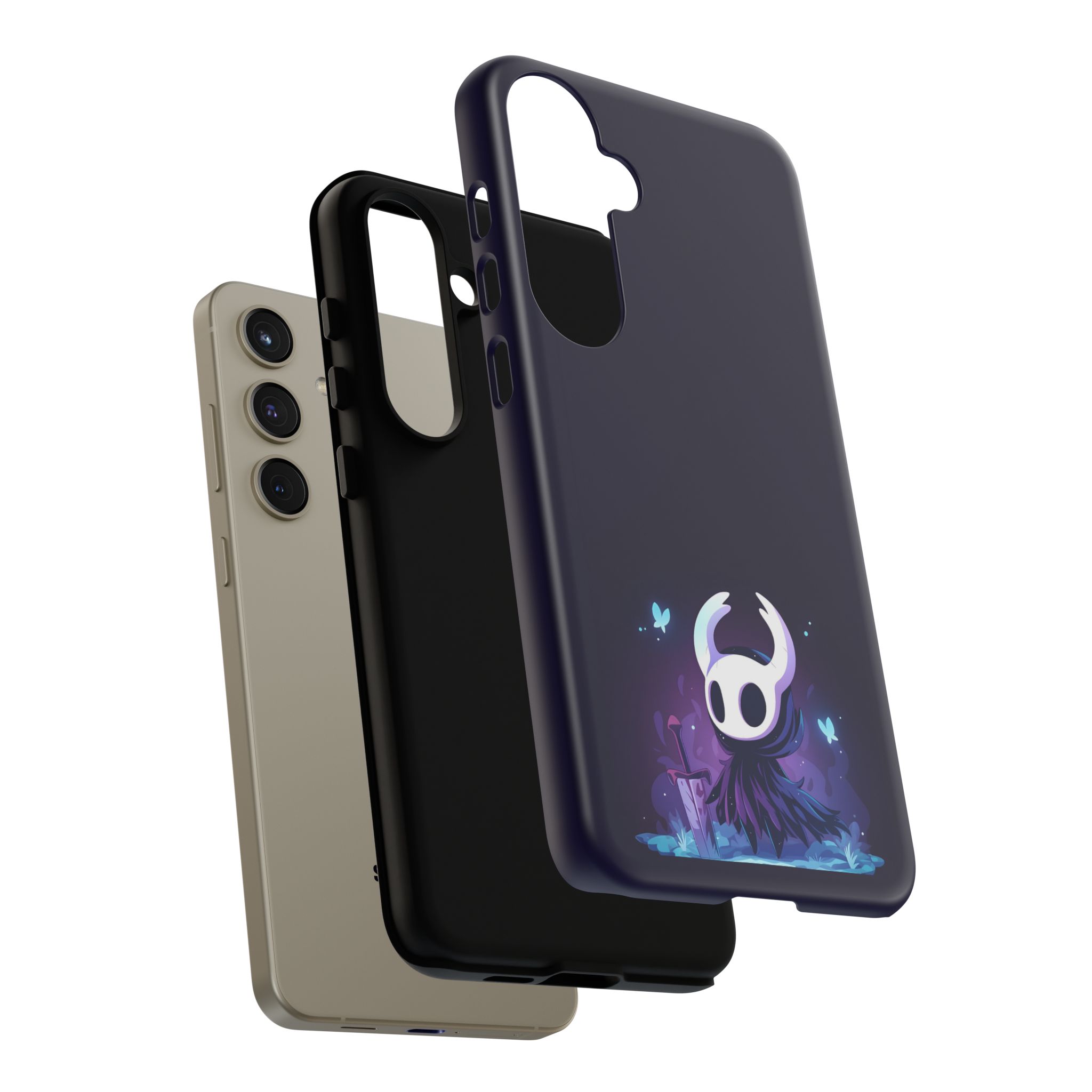 Hollow Knight Glowing Inspired Phone Cases - phone case rear design