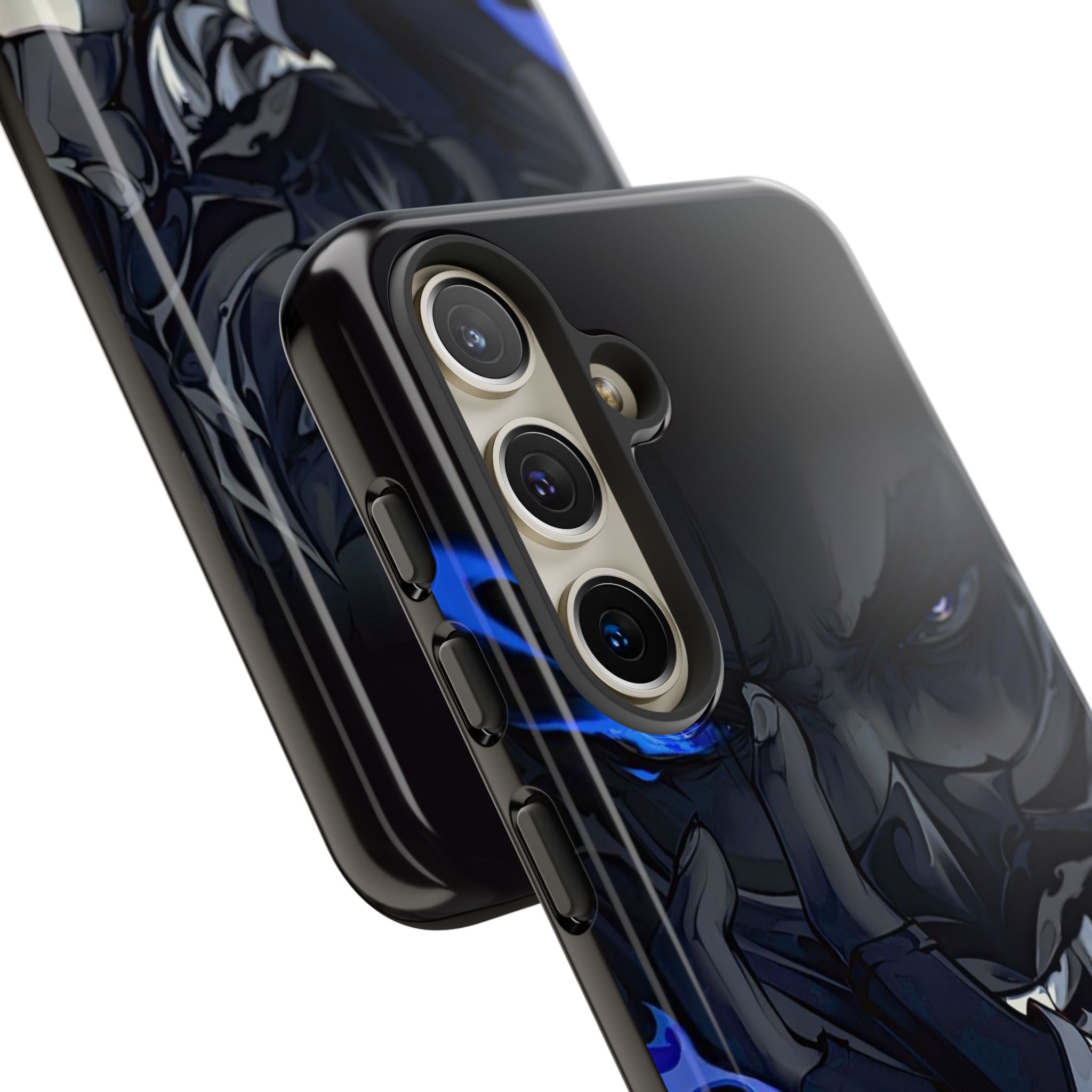 Valorant Yoru Ultimate Inspired Tough Cases - slim fit case mockup