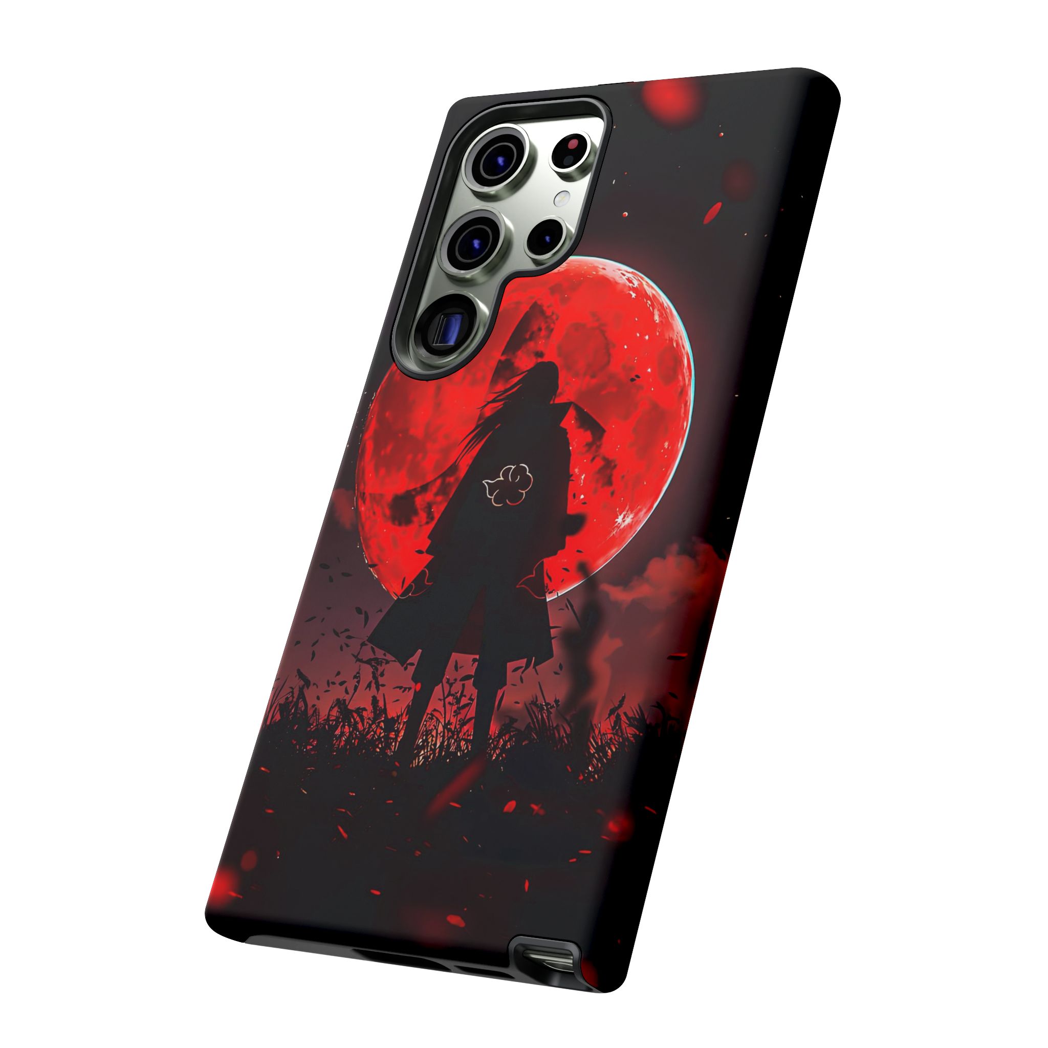 Itachi Red Moon Anime Inspired Tough Phone Cases - phone protection case
