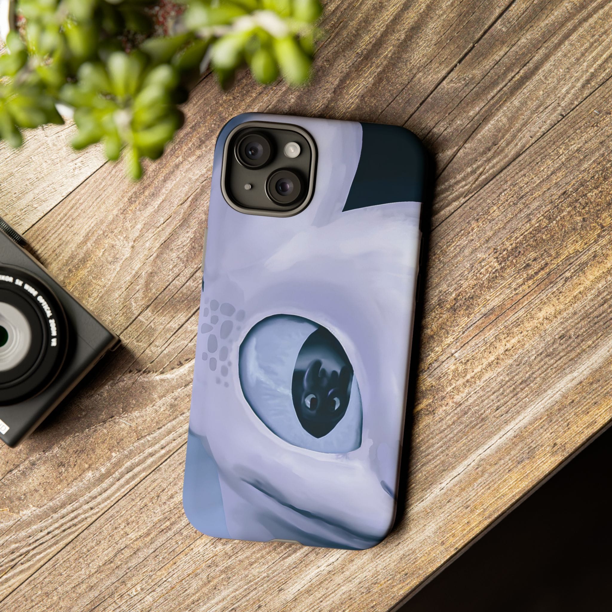 HTTYD: Light Fury in Love Inspired Tough Cases - Valentine's Day Couple Gifts - graphic design phone case