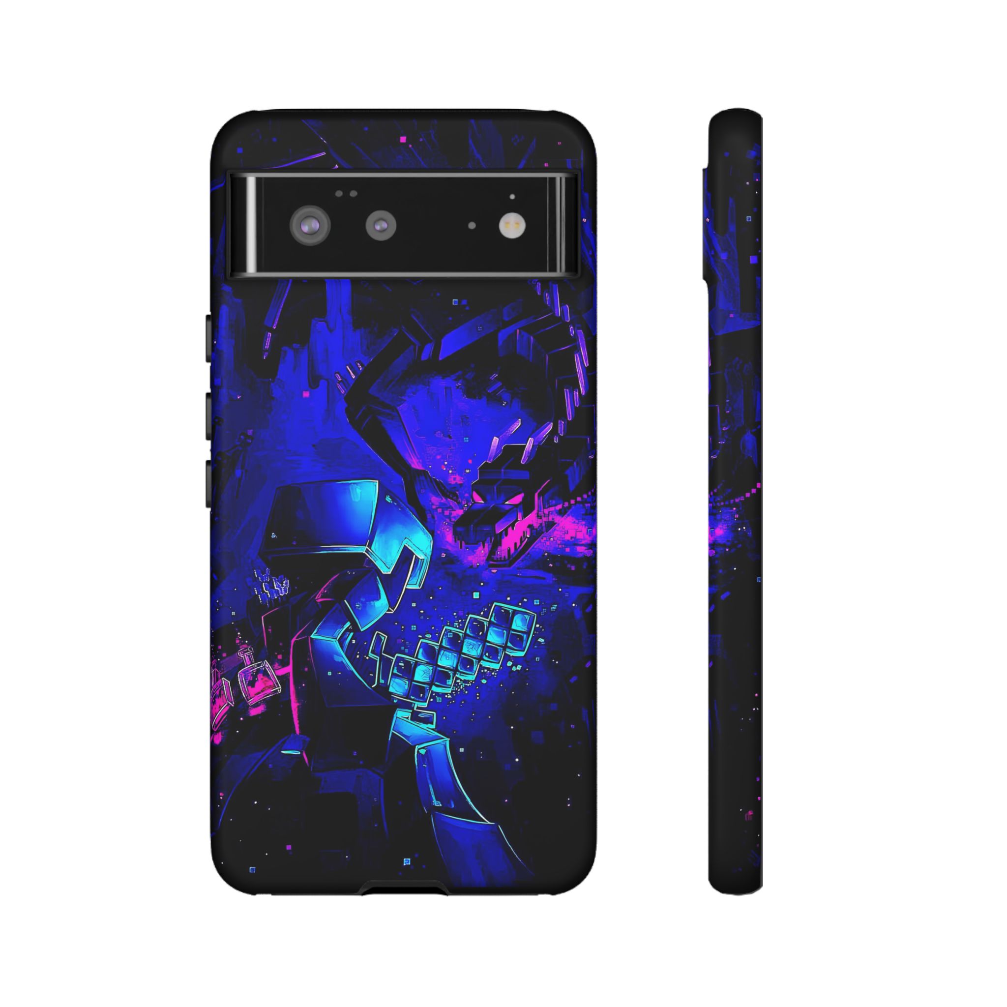 Minecraft End Dragon Fight Inspired Tough Cases - durable phone case
