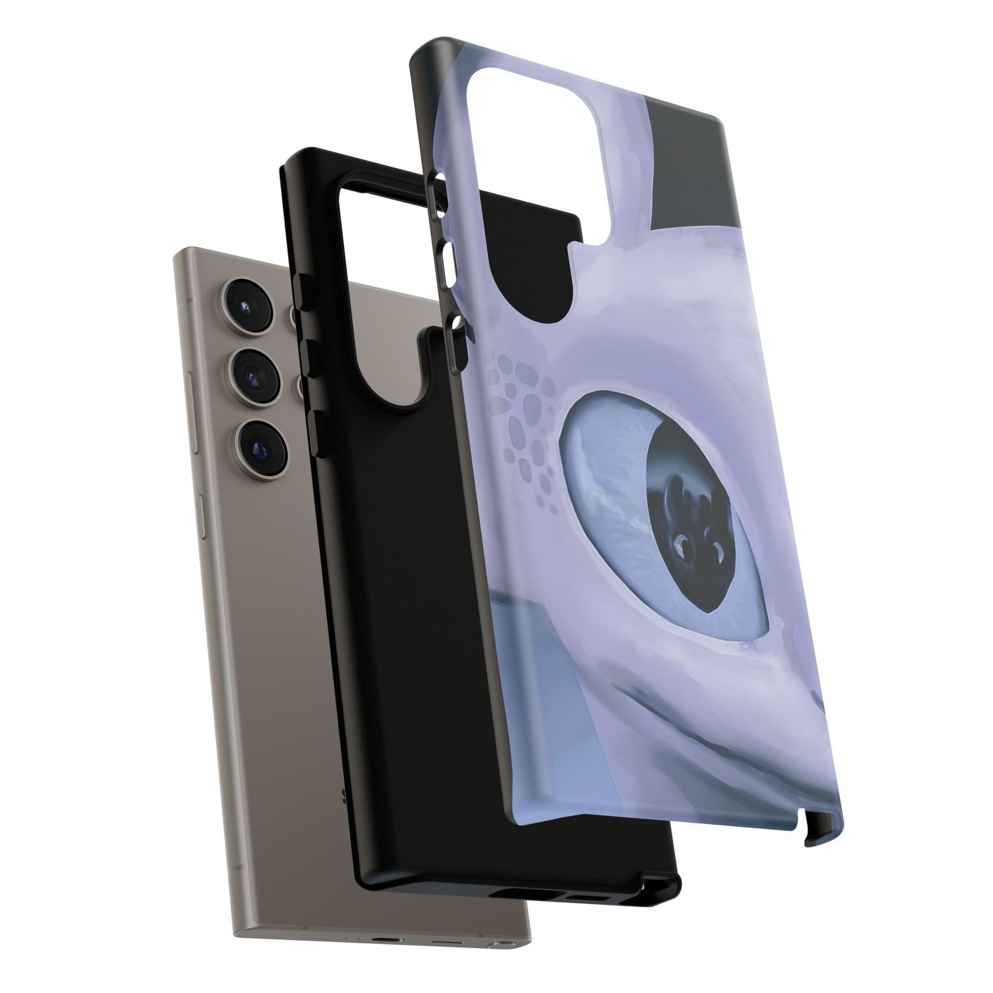 HTTYD: Light Fury in Love Inspired Tough Cases - Valentine's Day Couple Gifts - sleek phone case design