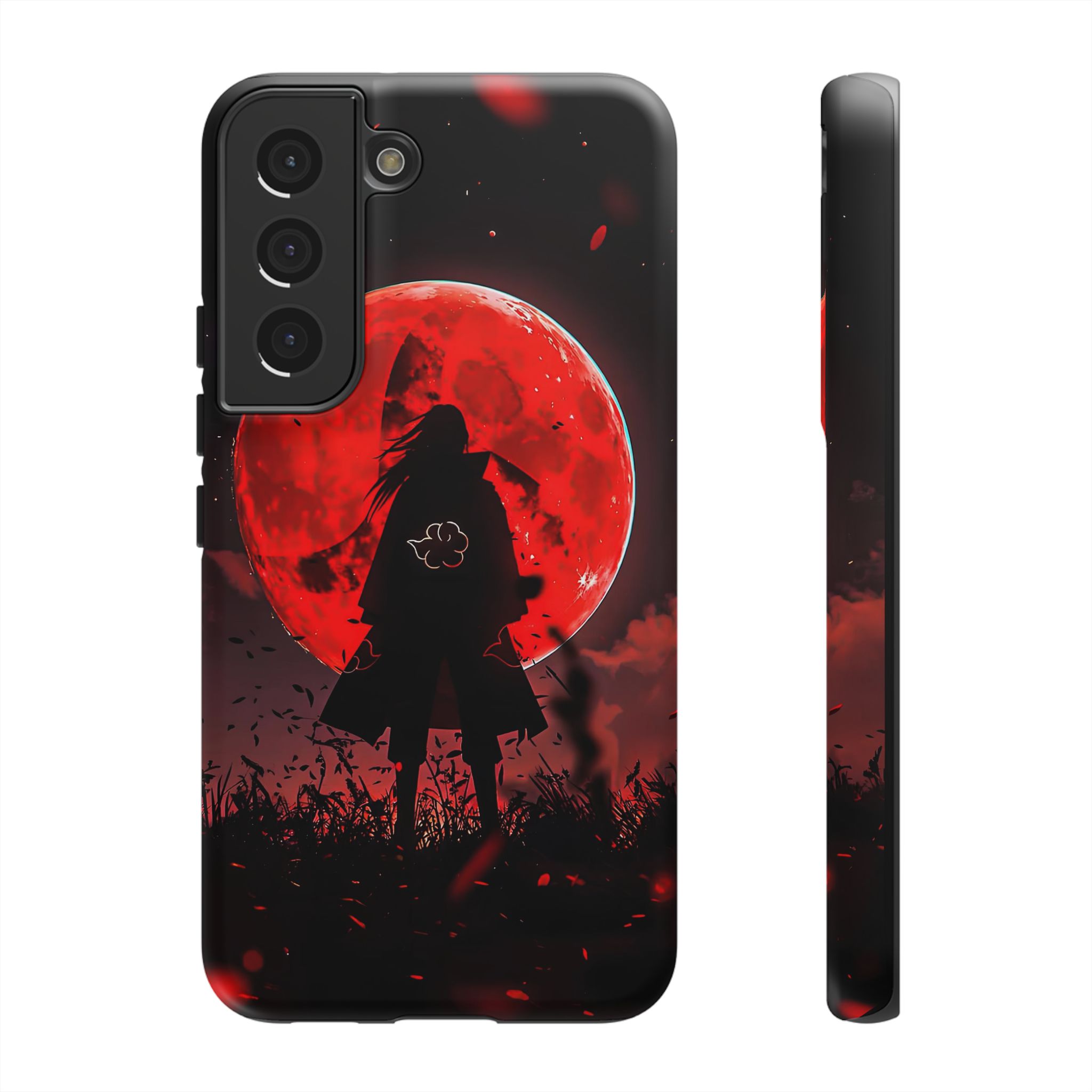 Itachi Red Moon Anime Inspired Tough Phone Cases - impact resistant case