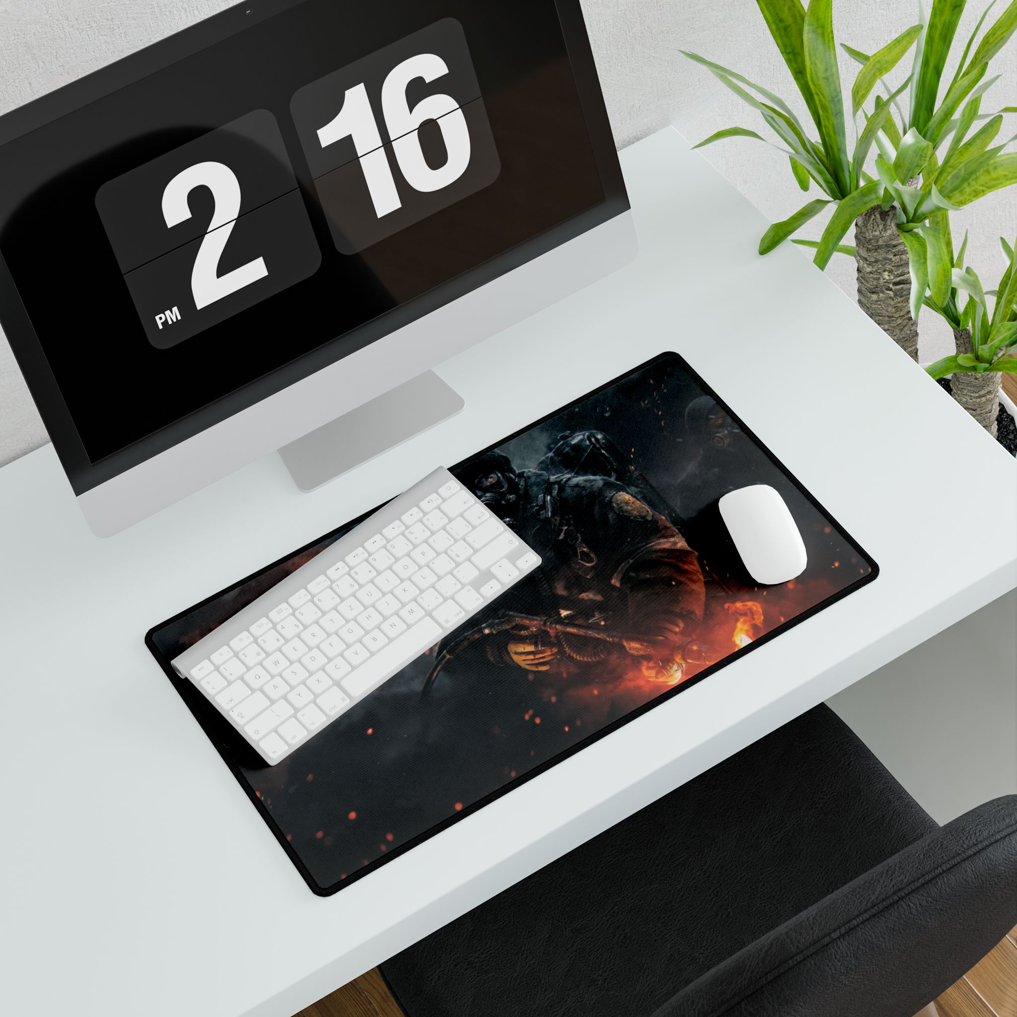 Metro 2033 Inspired Desk Mat | Gaming Mouse Pad | Perfect Desk Accessory - impact resistant case