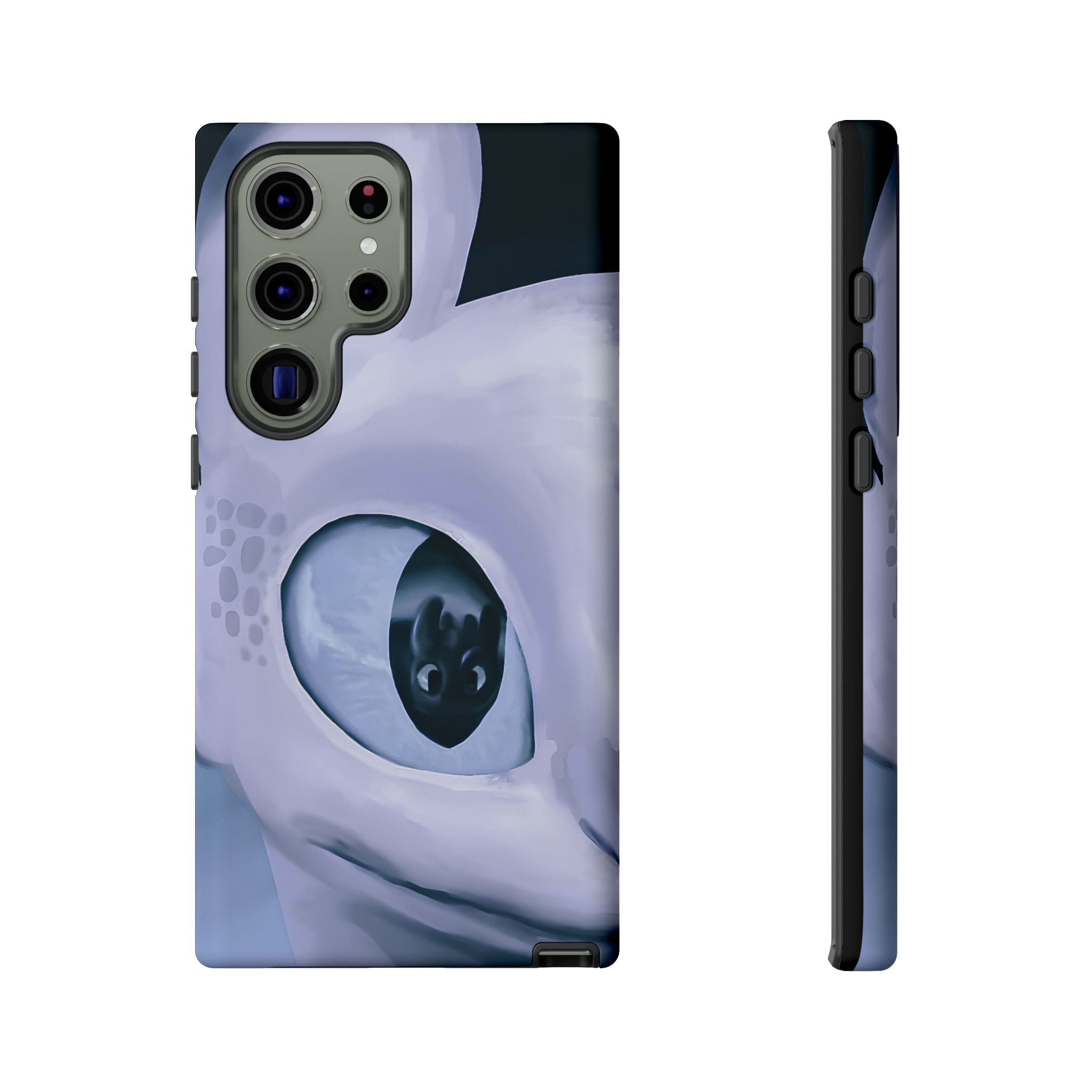 HTTYD: Light Fury in Love Inspired Tough Cases - Valentine's Day Couple Gifts - custom printed case