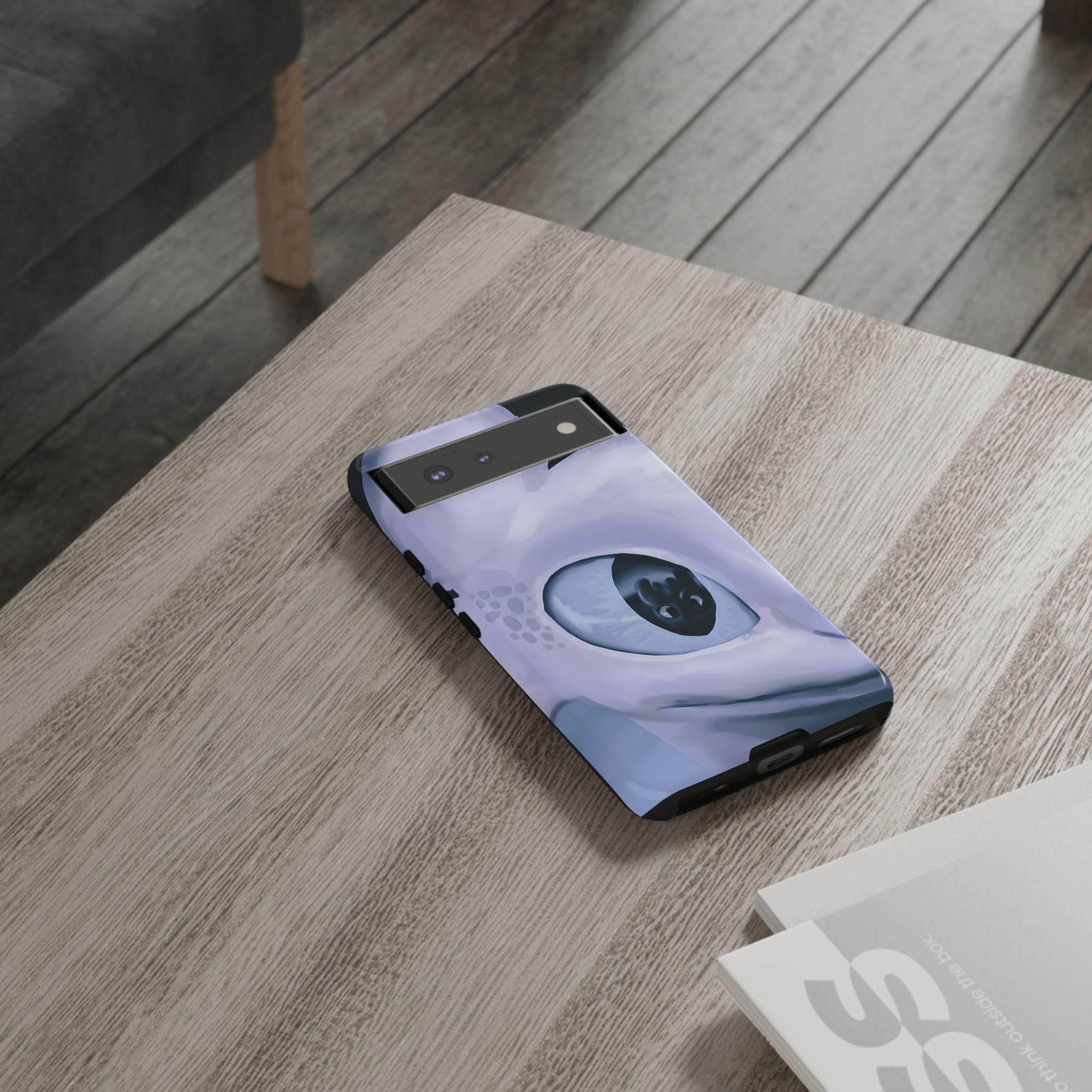 HTTYD: Light Fury in Love Inspired Tough Cases - Valentine's Day Couple Gifts - slim fit case mockup